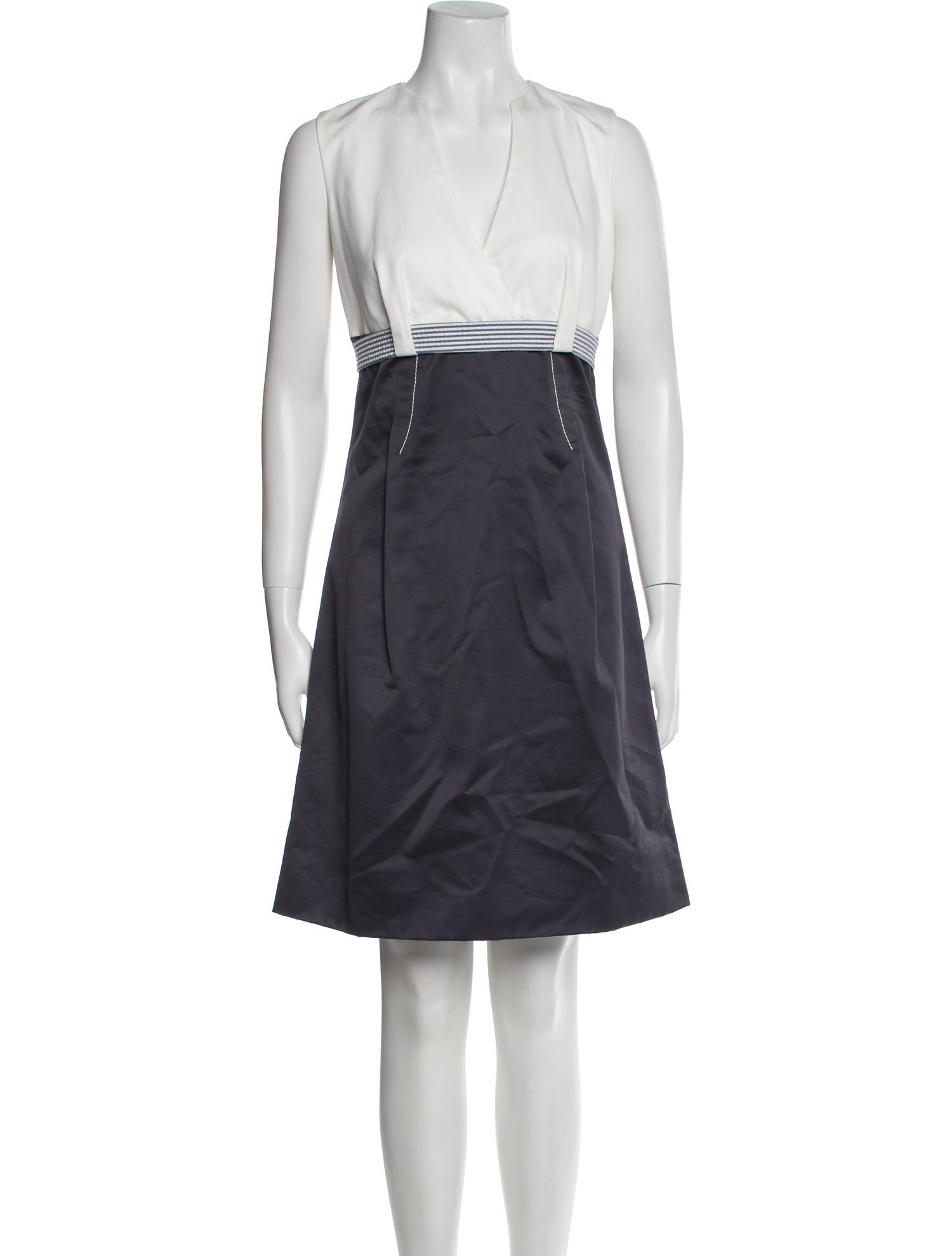 Nina Ricci Crew Neck Mini Dress