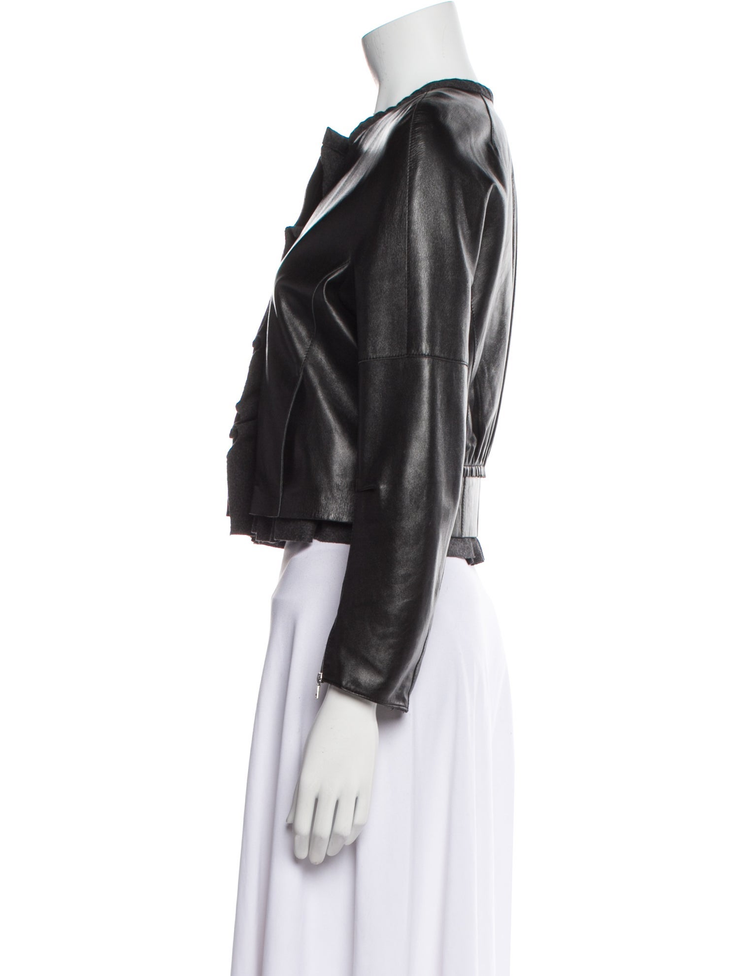 Nina Ricci Leather Biker Jacket