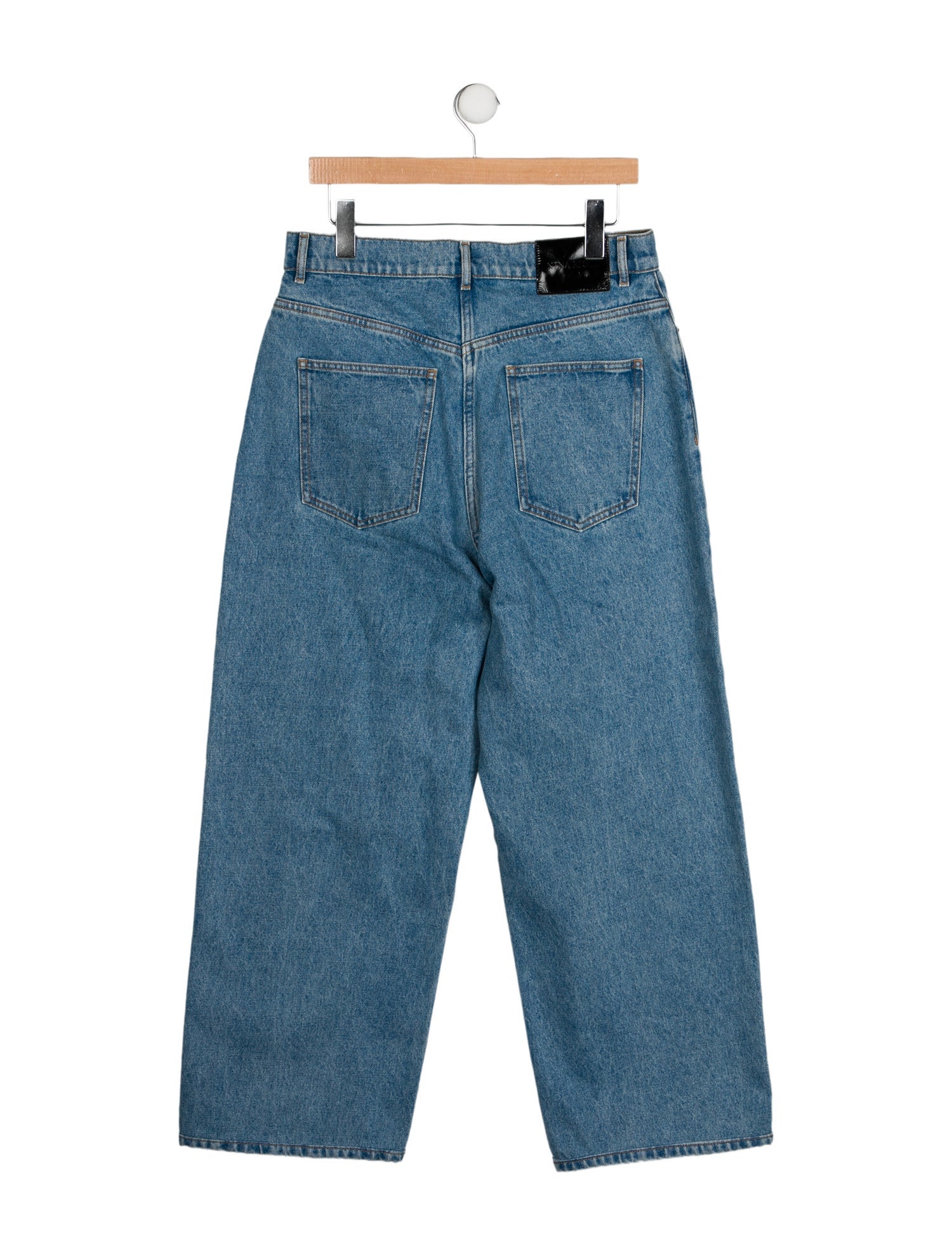 Nina Ricci High-Rise Wide Leg Jeans