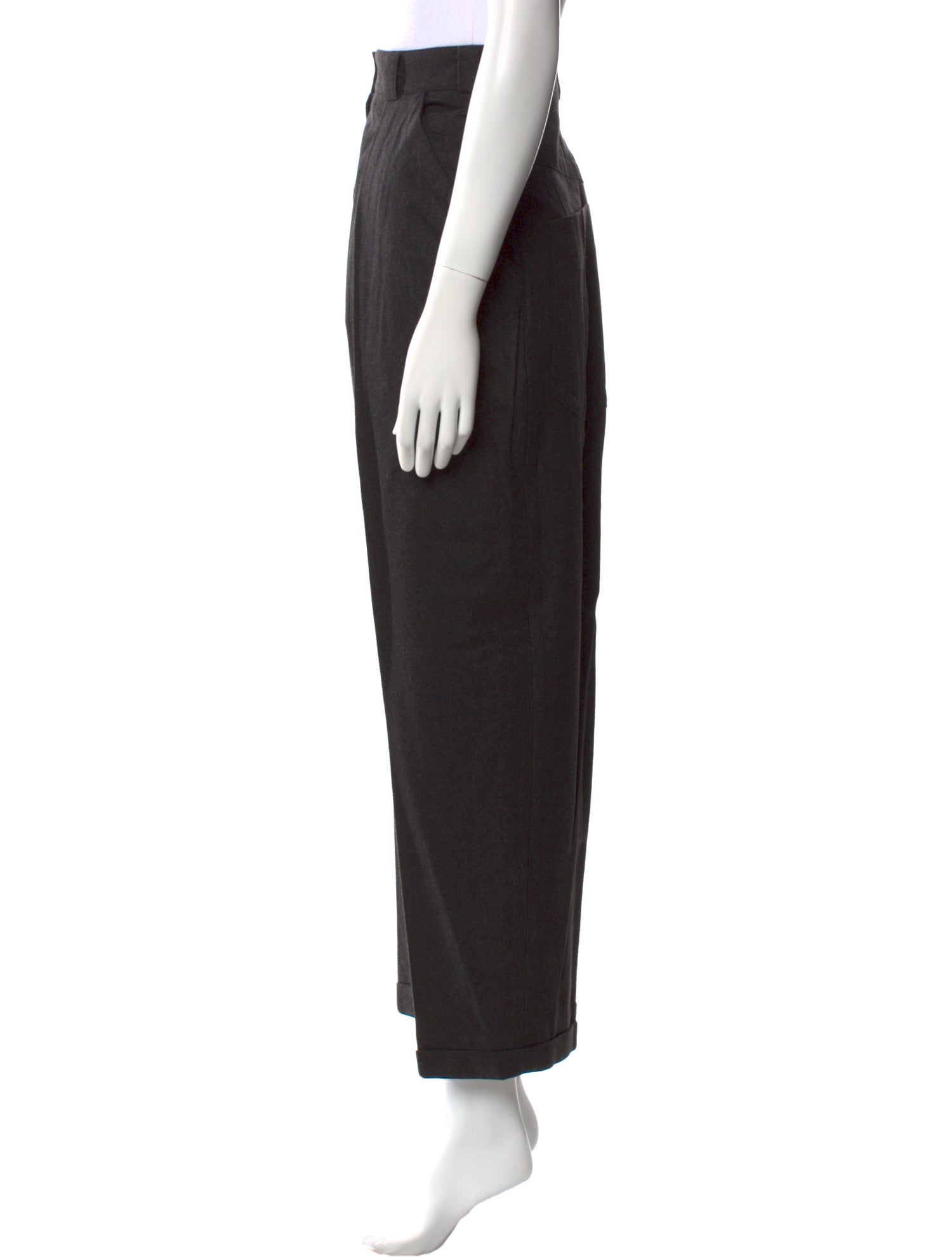 Nina Ricci Wool Wide Leg Pants