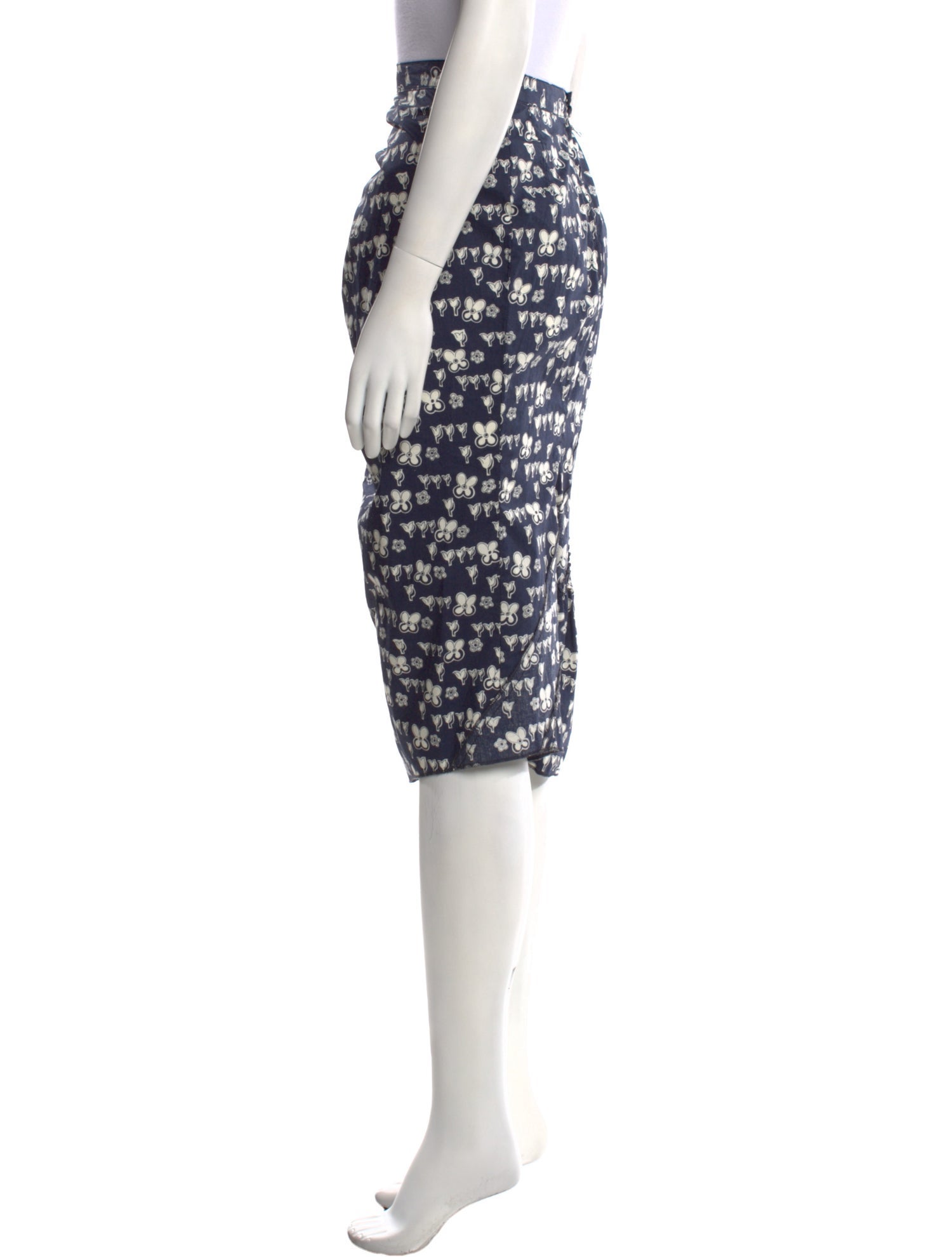 Nina Ricci Vintage Knee-Length Skirt