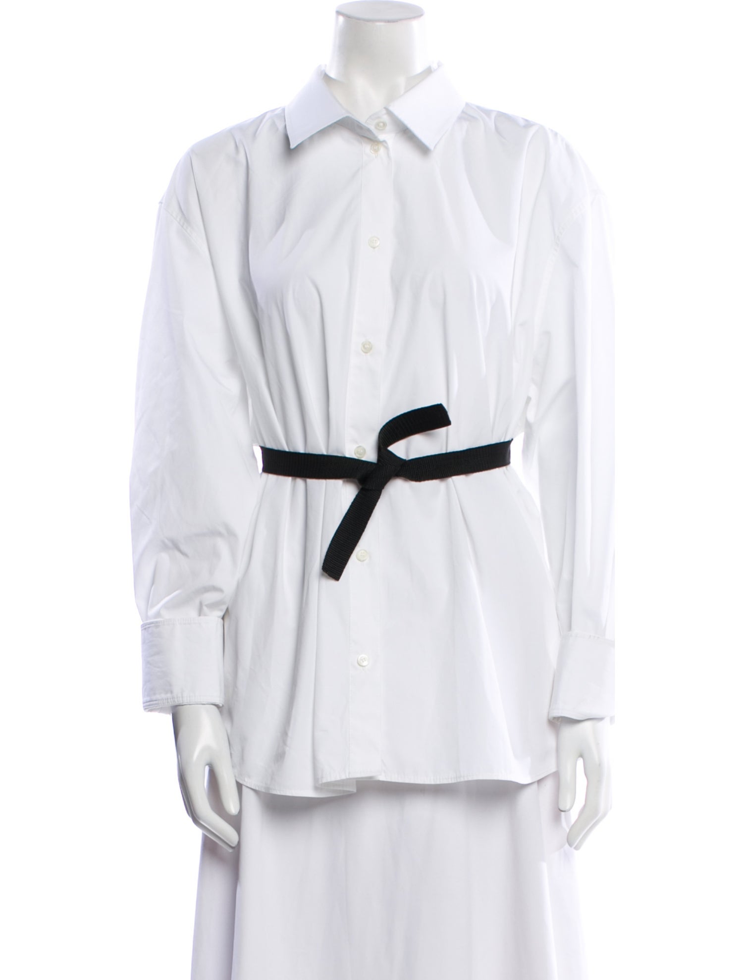 Nina Ricci Long Sleeve Button-Up Top