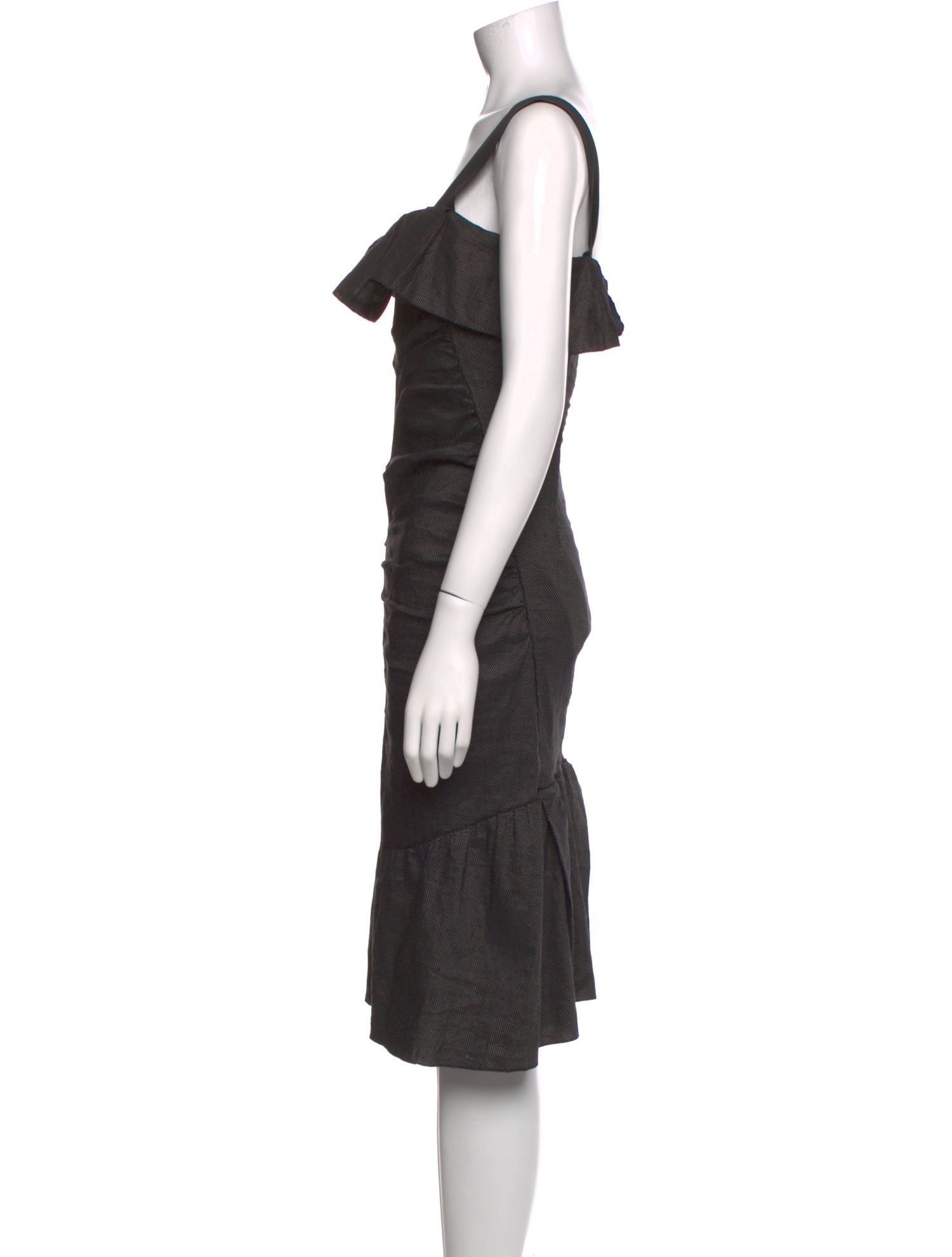 Nina Ricci Linen Midi Length Dress