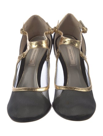 Nina Ricci Mesh Pumps