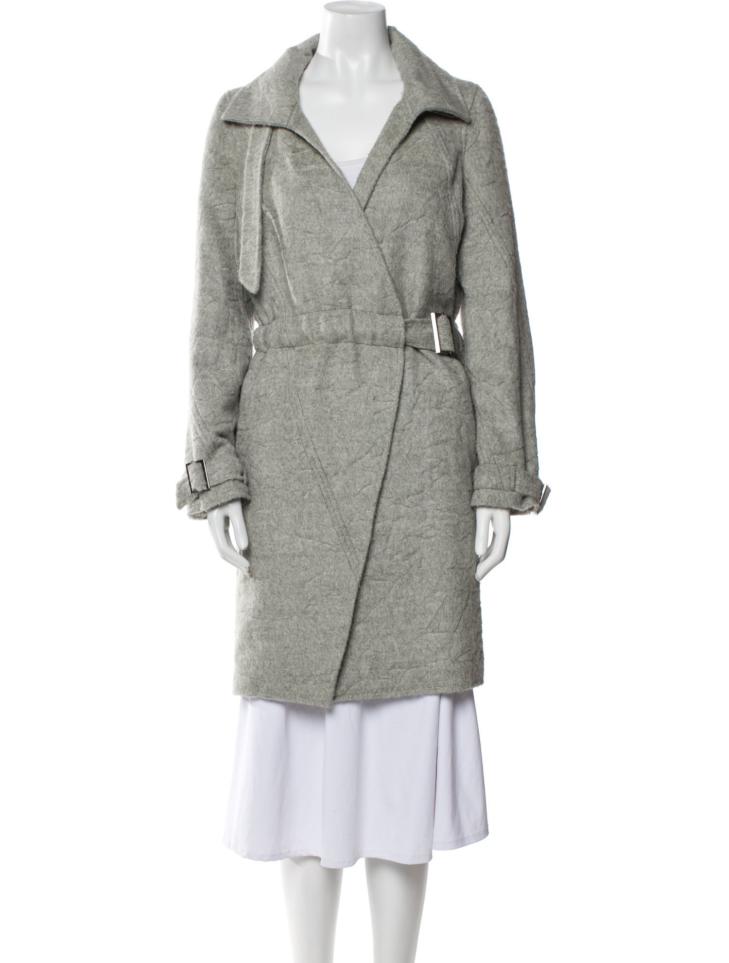 Nina Ricci Alpaca Trench Coat