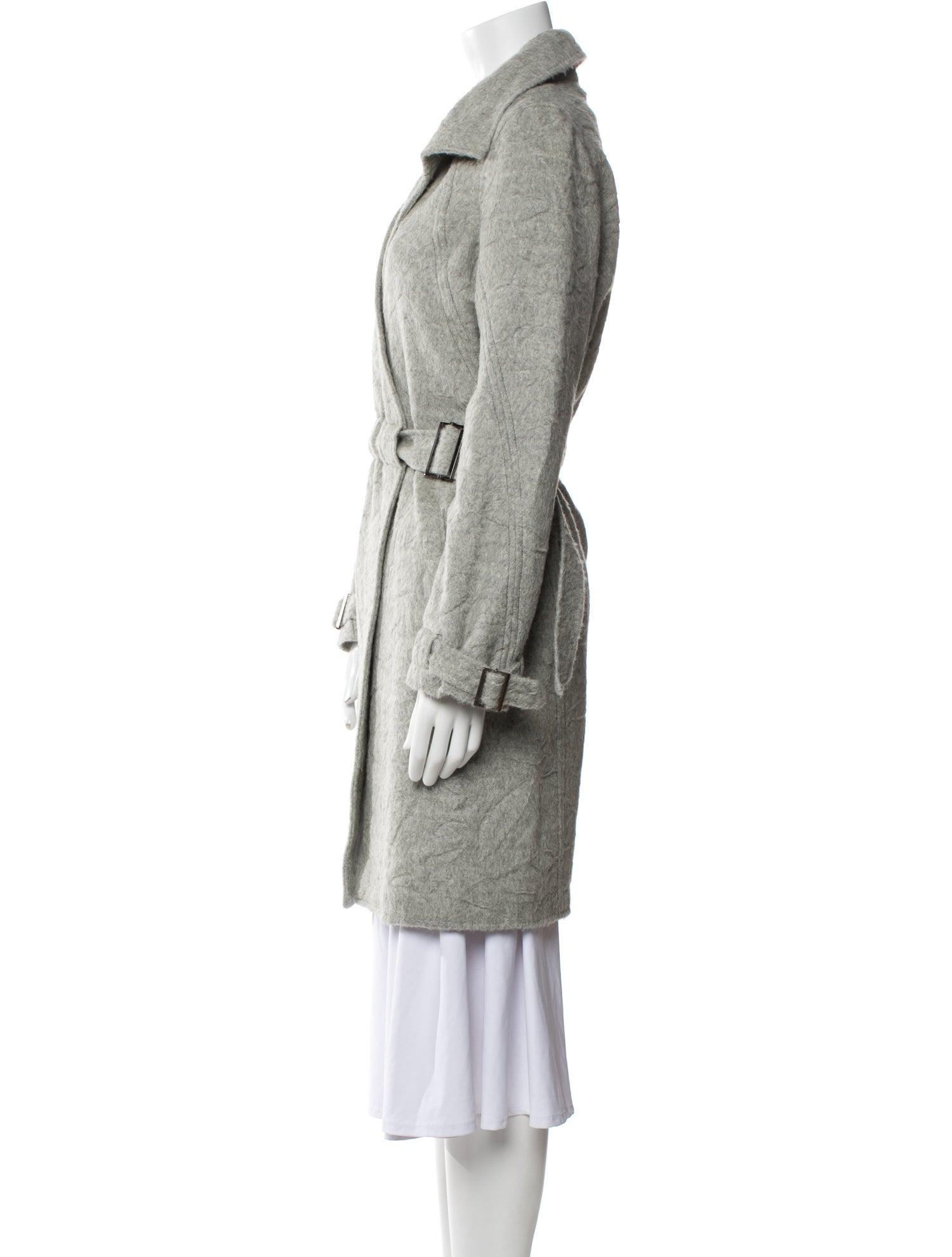 Nina Ricci Alpaca Trench Coat