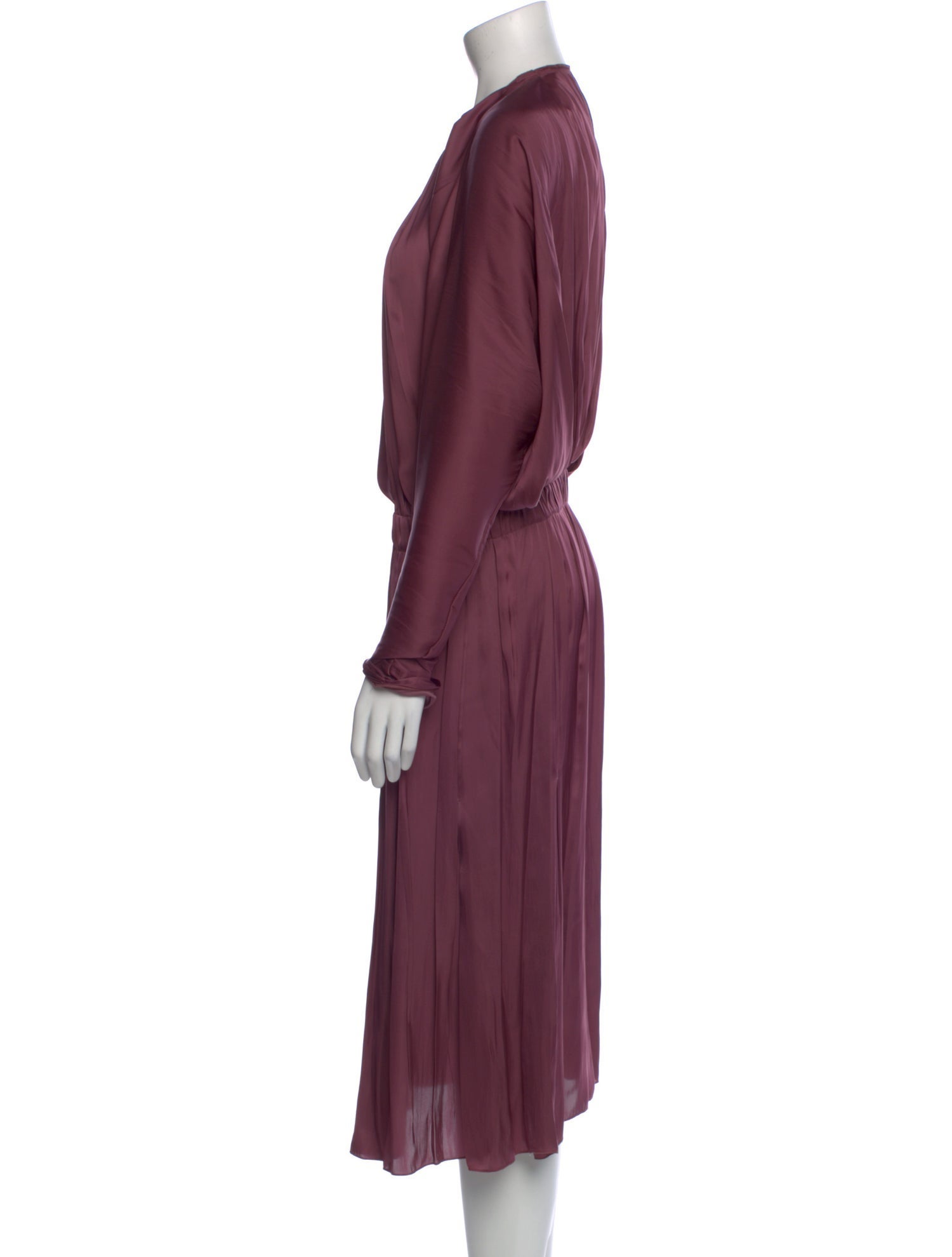Nina Ricci Crew Neck Midi Length Dress