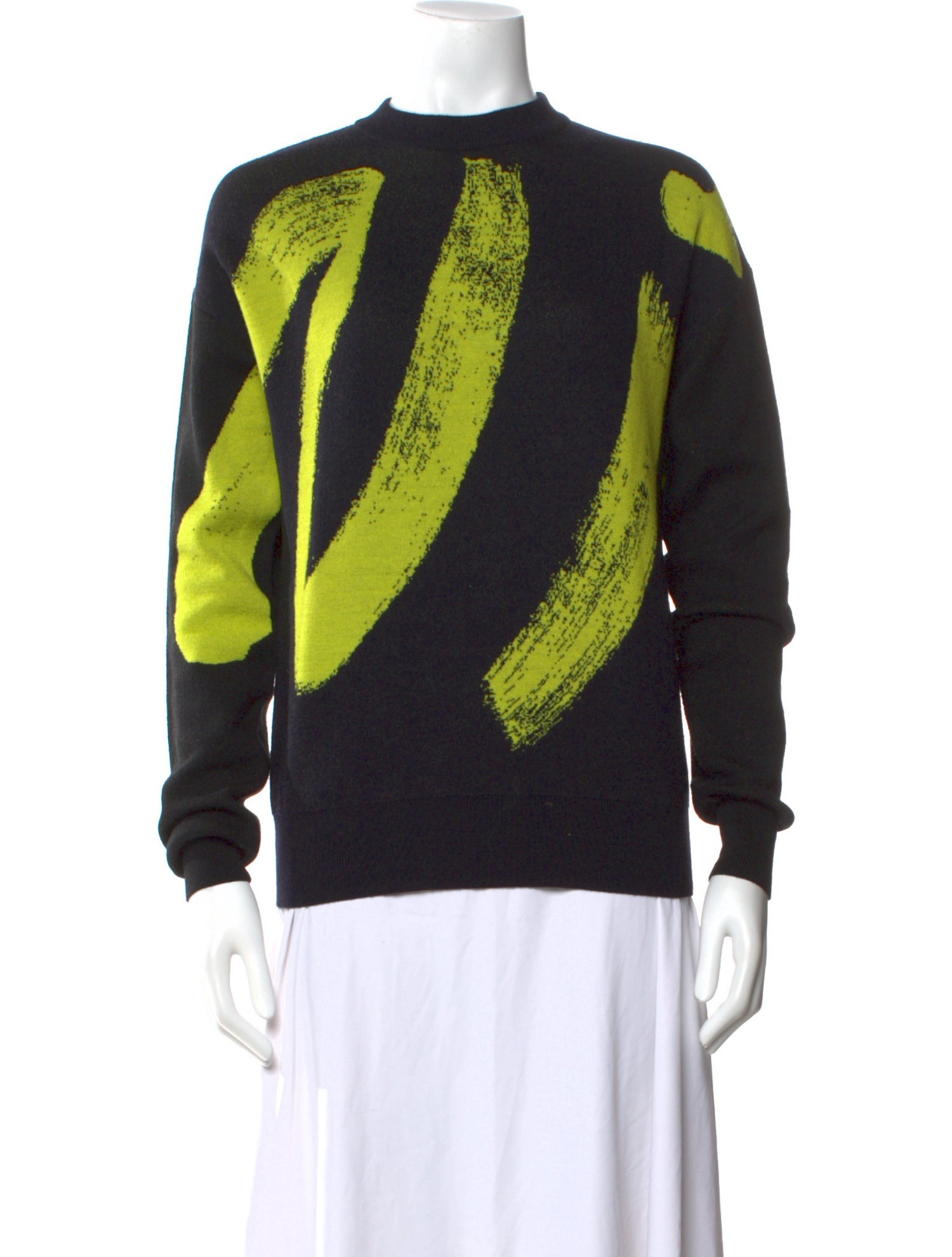 Nina Ricci Wool Printed Sweater