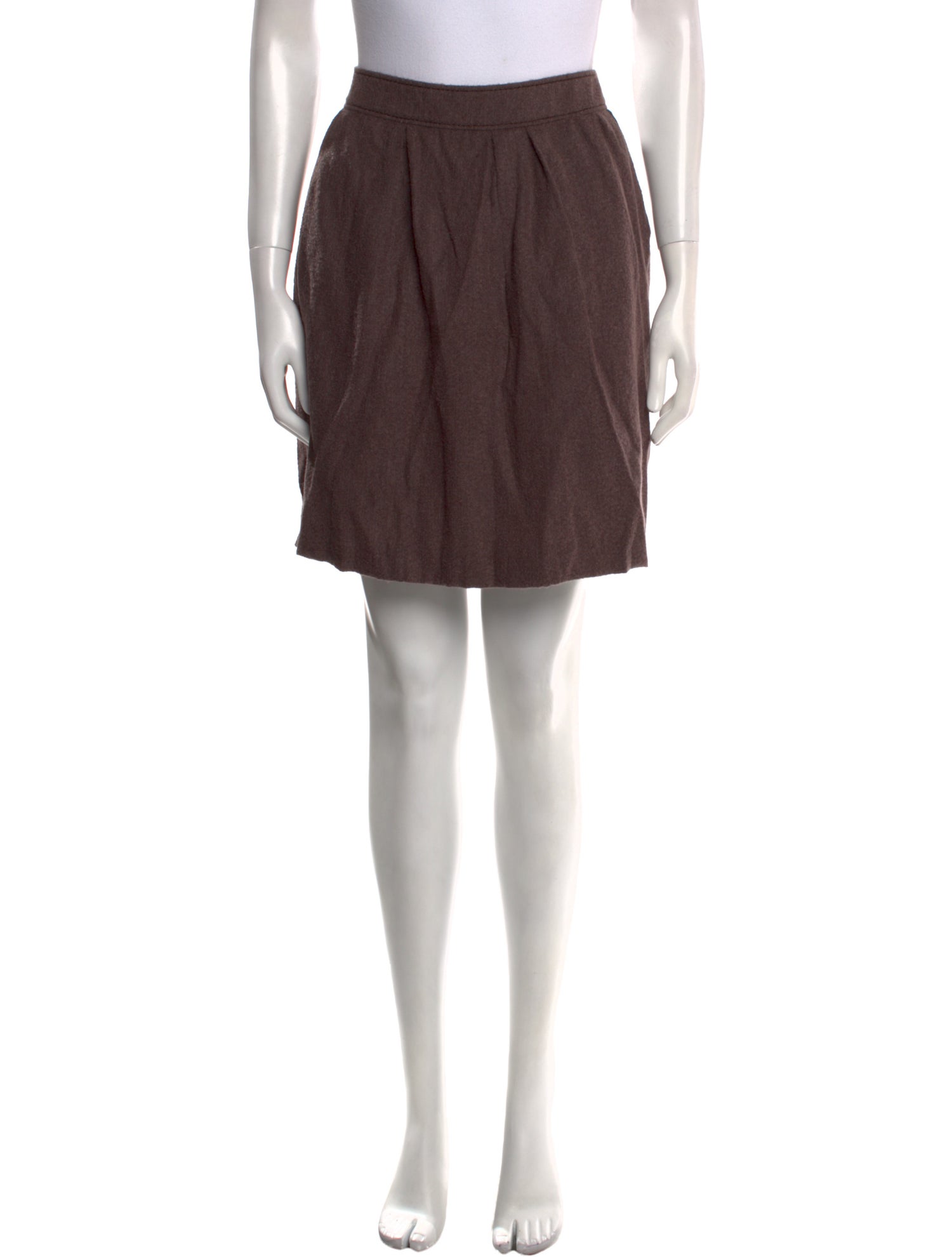 Nina Ricci Alpaca Mini Skirt