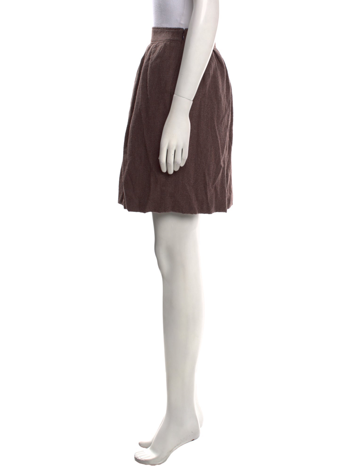 Nina Ricci Alpaca Mini Skirt