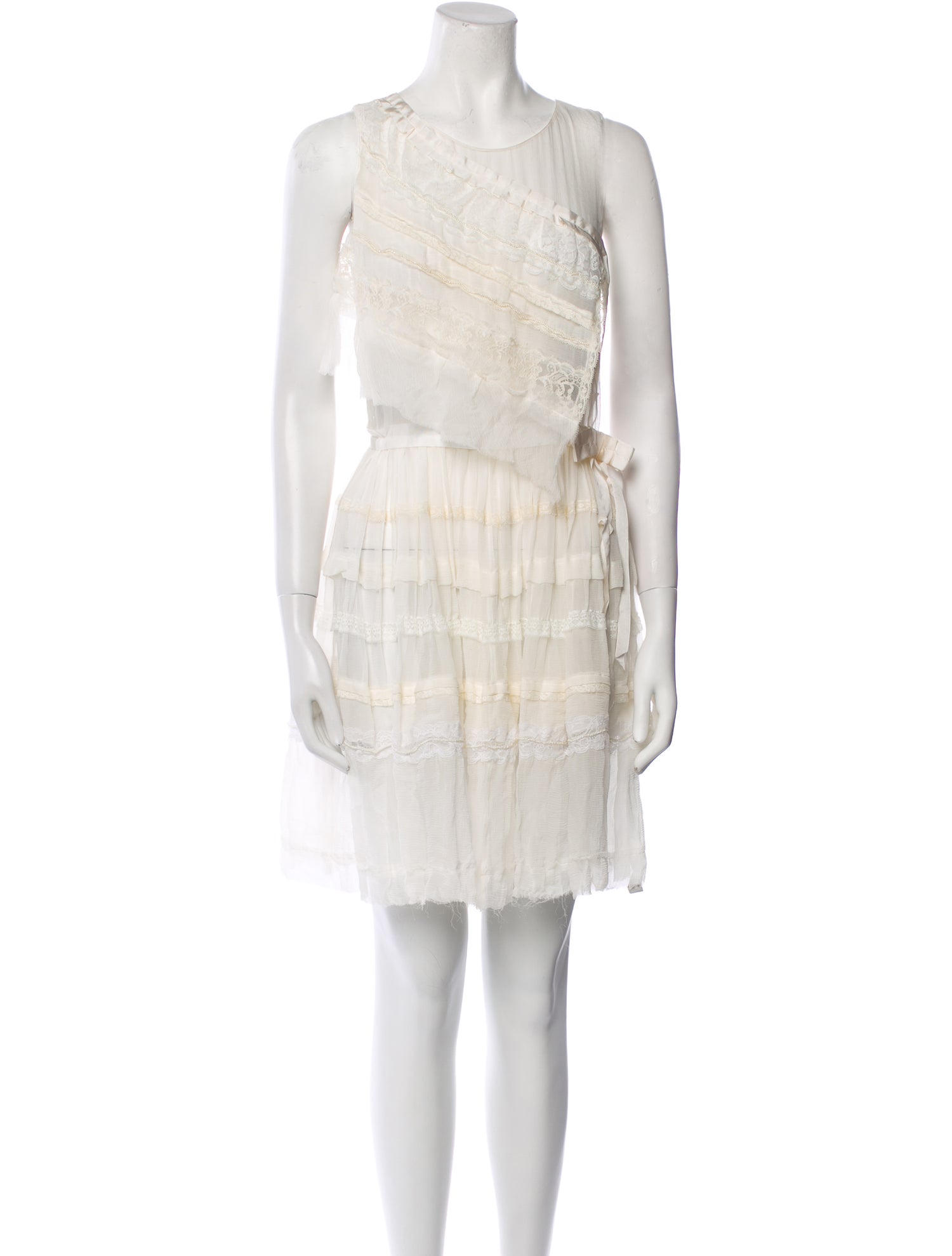 Nina Ricci Silk Mini Dress