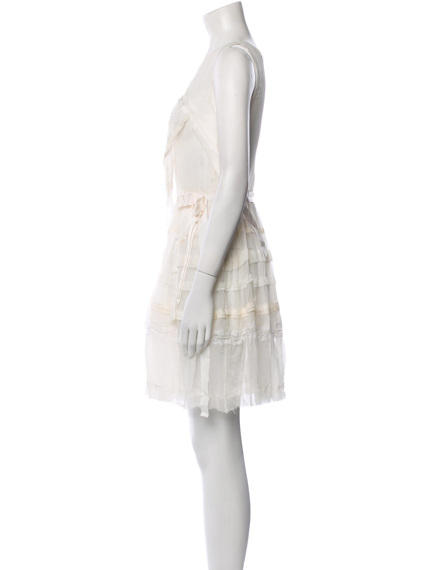 Nina Ricci Silk Mini Dress