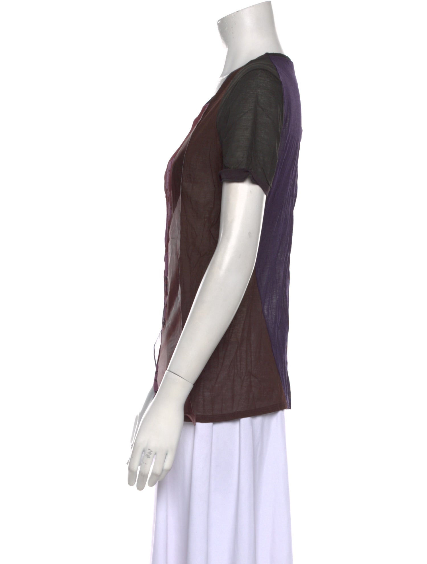 Nina Ricci Printed Scoop Neck T-Shirt w/ Tags