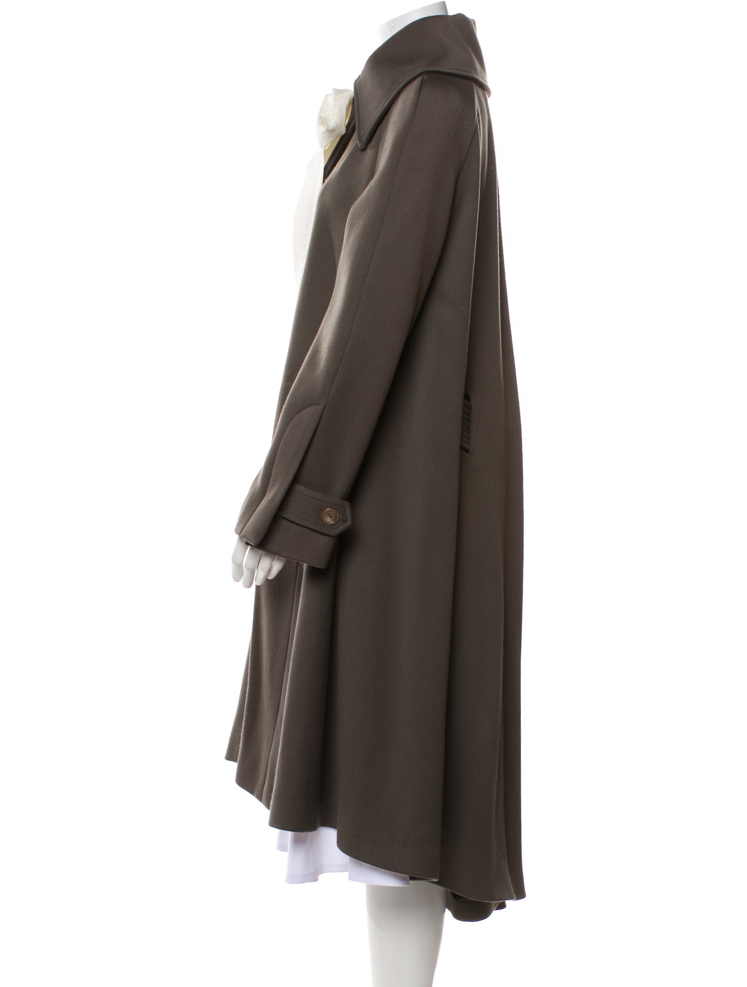 Nina Ricci Virgin Wool Trench Coat