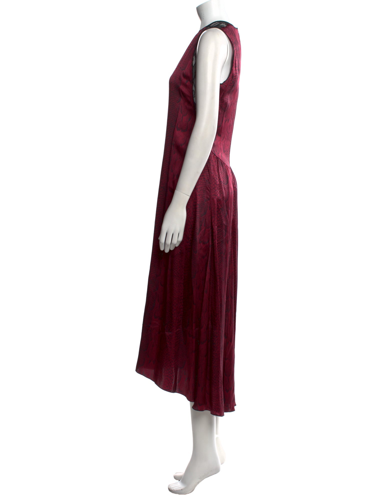Nina Ricci Silk Long Dress