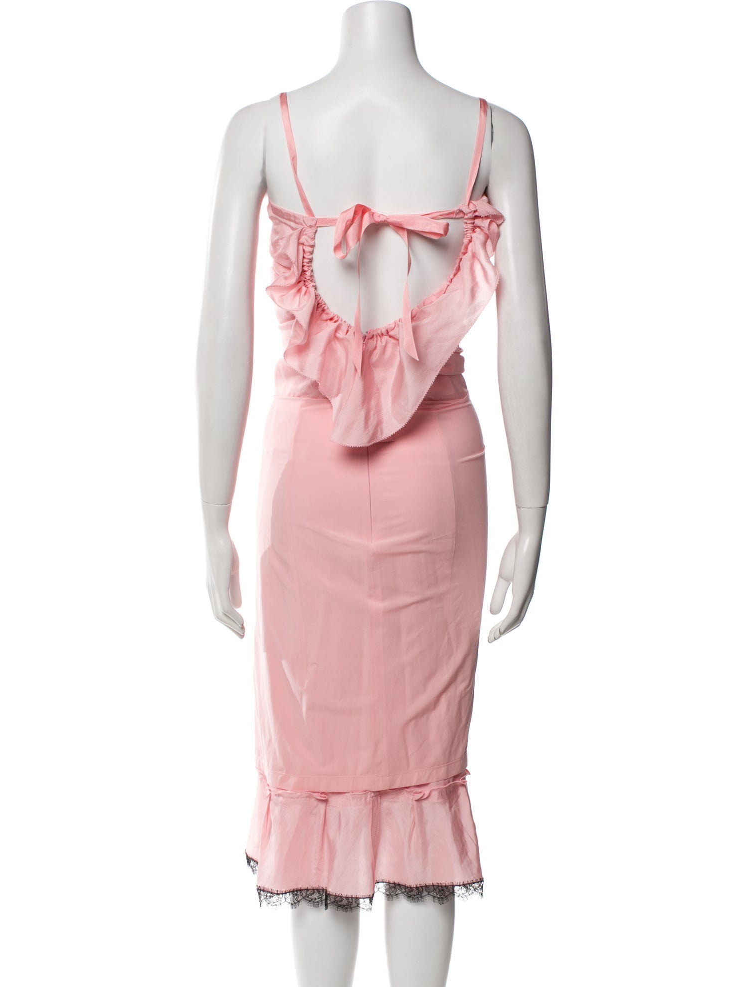 Nina Ricci Silk Midi Length Dress