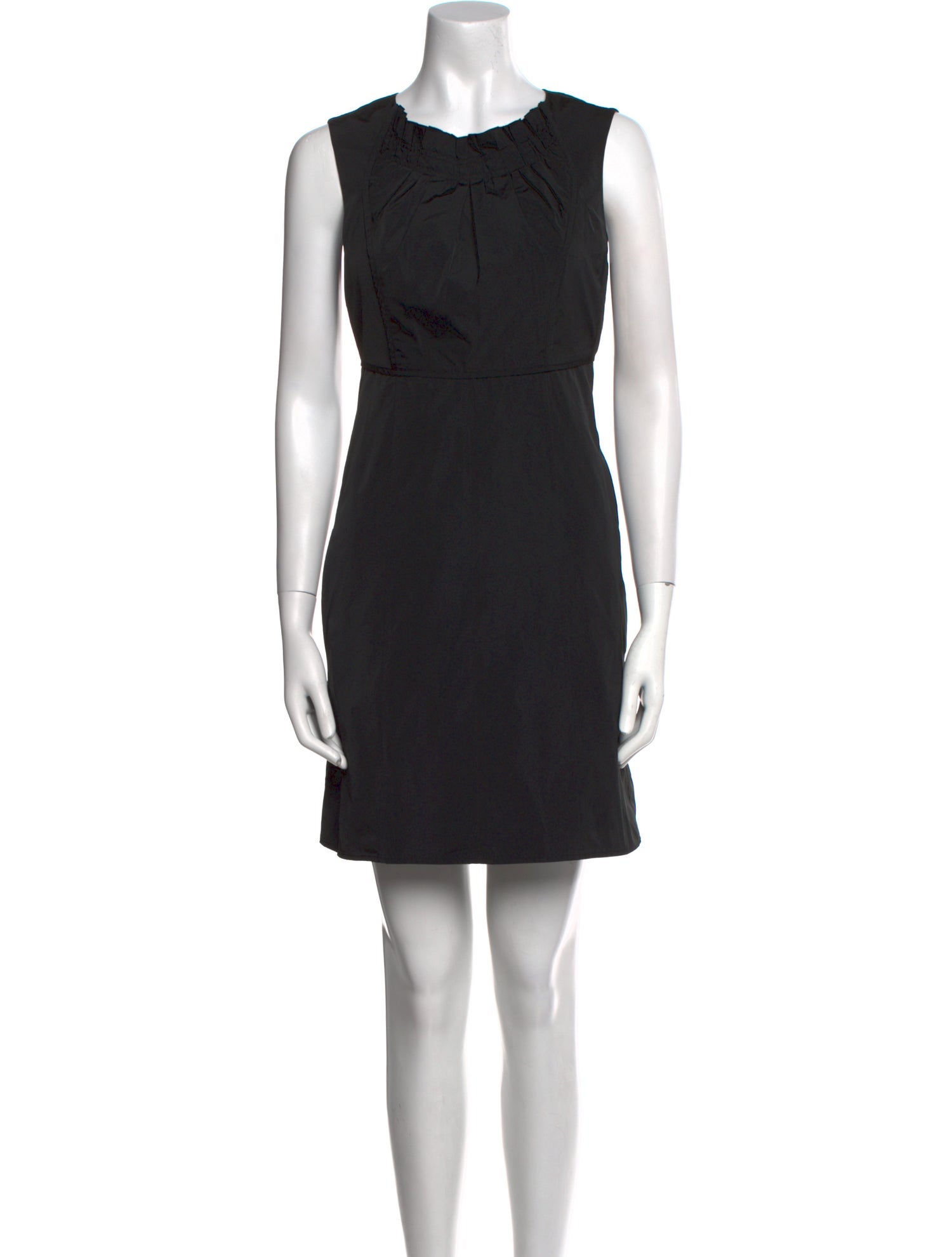 Nina Ricci Scoop Neck Mini Dress