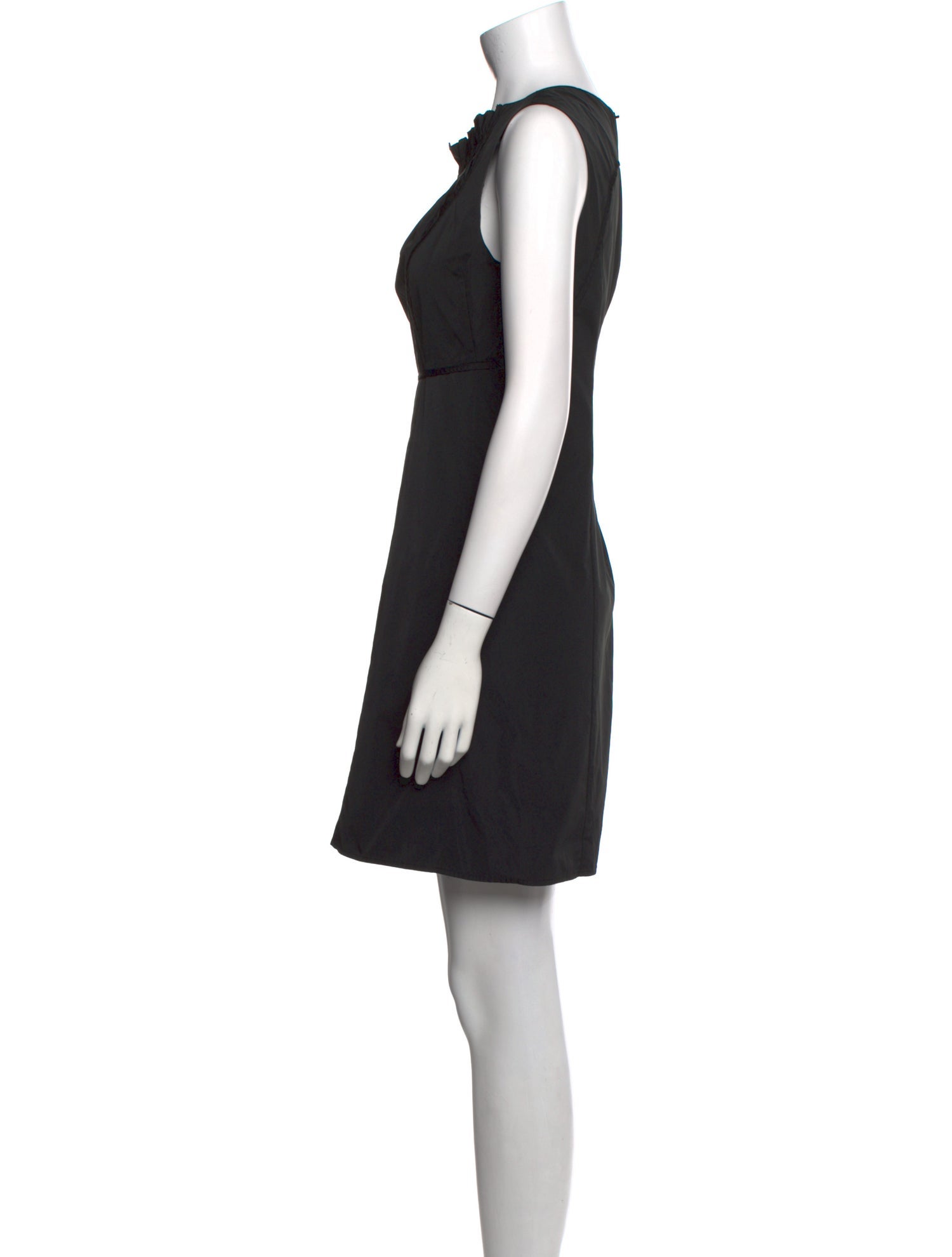 Nina Ricci Scoop Neck Mini Dress