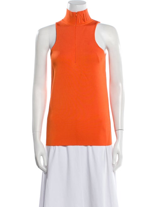 Nina Ricci Turtleneck Sleeveless Top