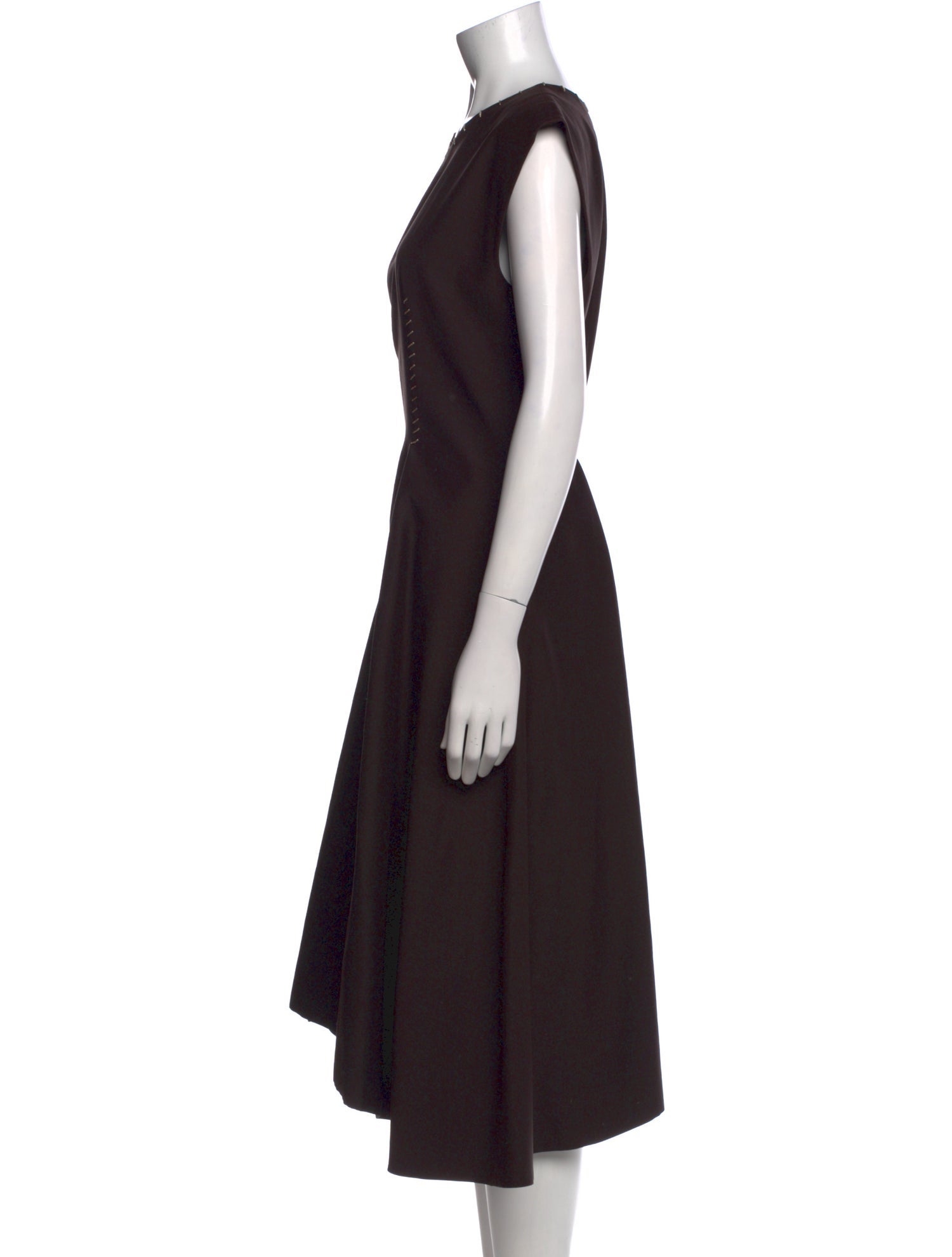 Nina Ricci Wool Midi Length Dress