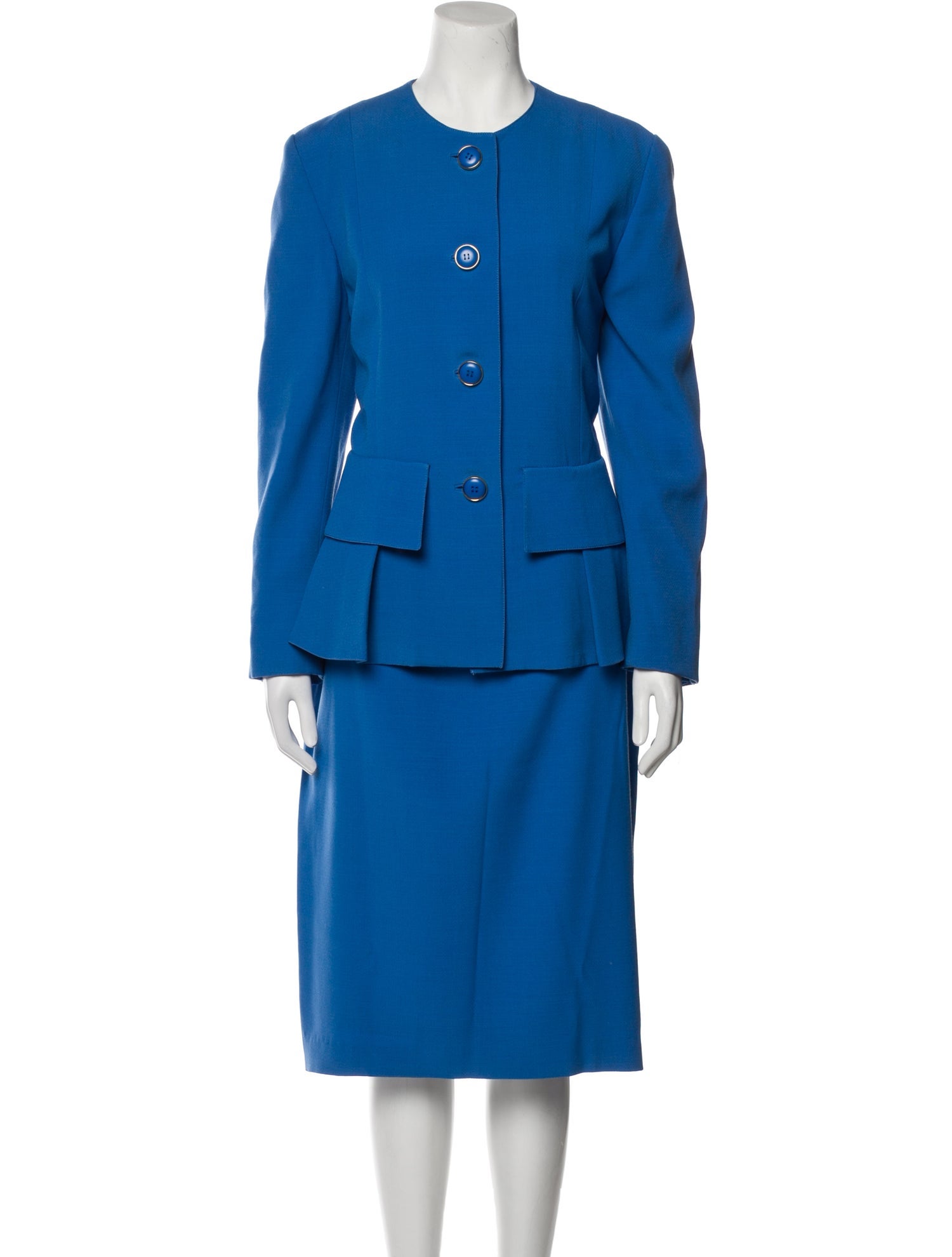 Nina Ricci Silk Skirt Suit