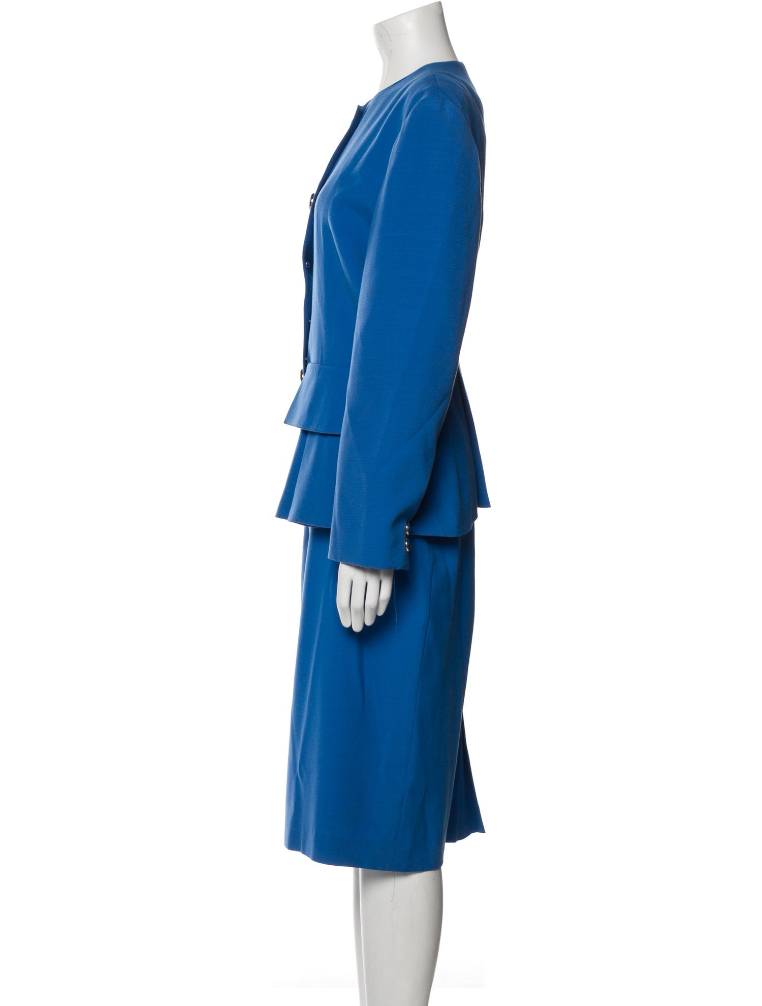 Nina Ricci Silk Skirt Suit