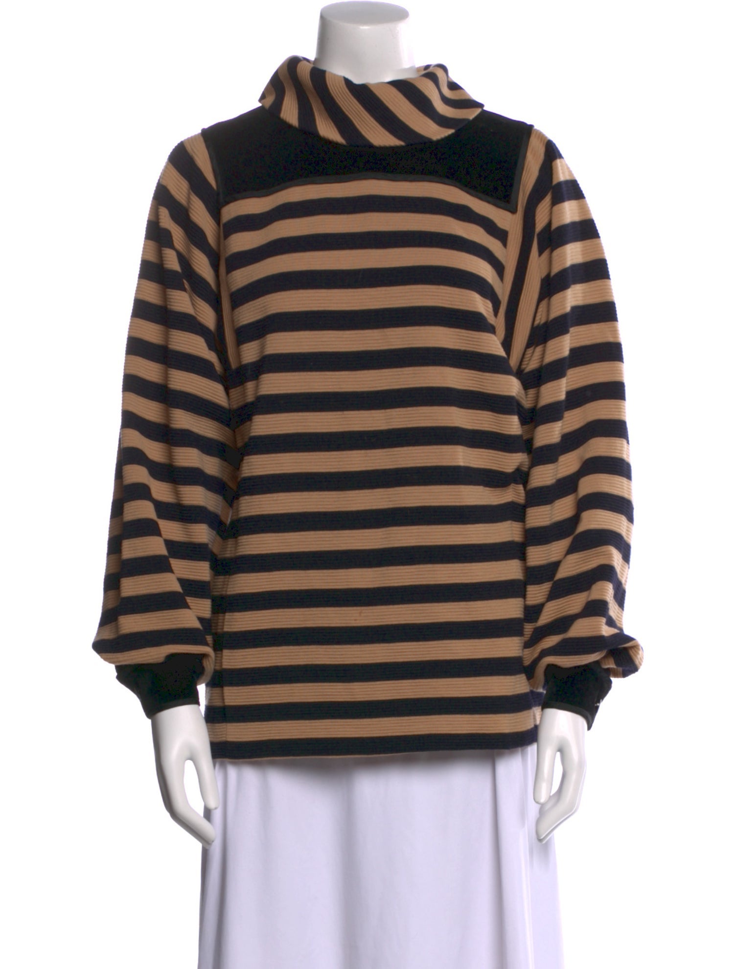 Nina Ricci Wool Striped Sweatshirt