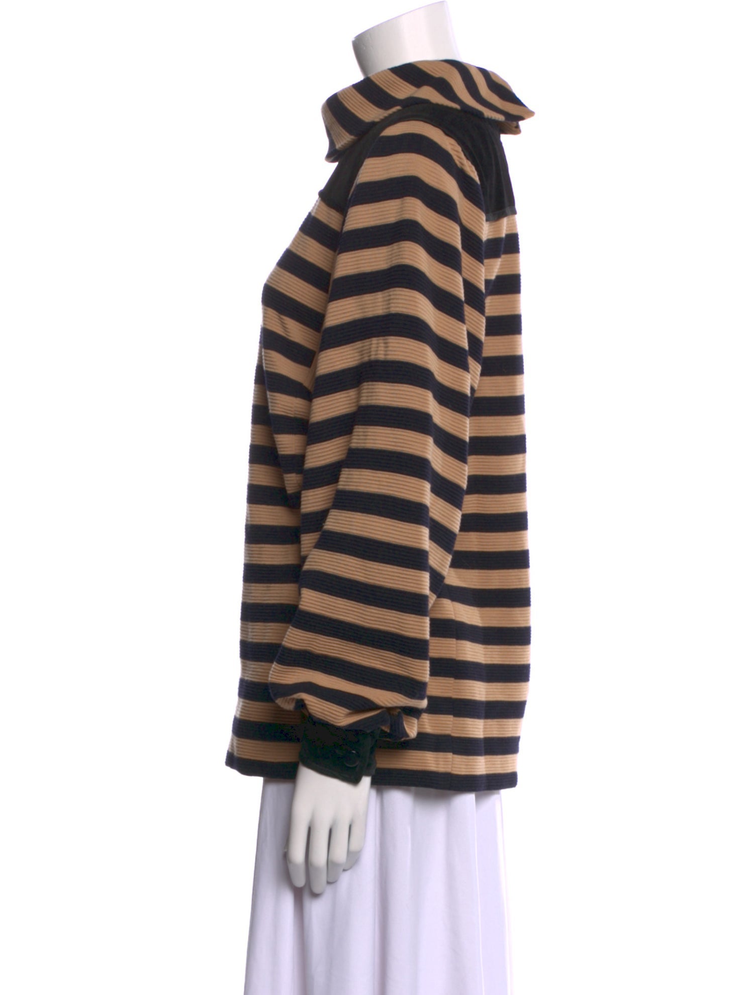 Nina Ricci Wool Striped Sweatshirt