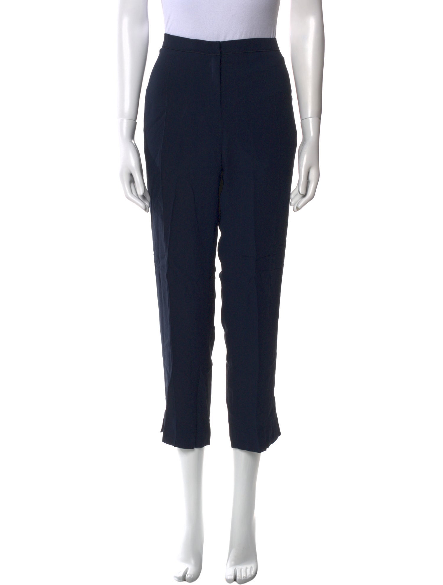 Nina Ricci Silk Straight Leg Pants