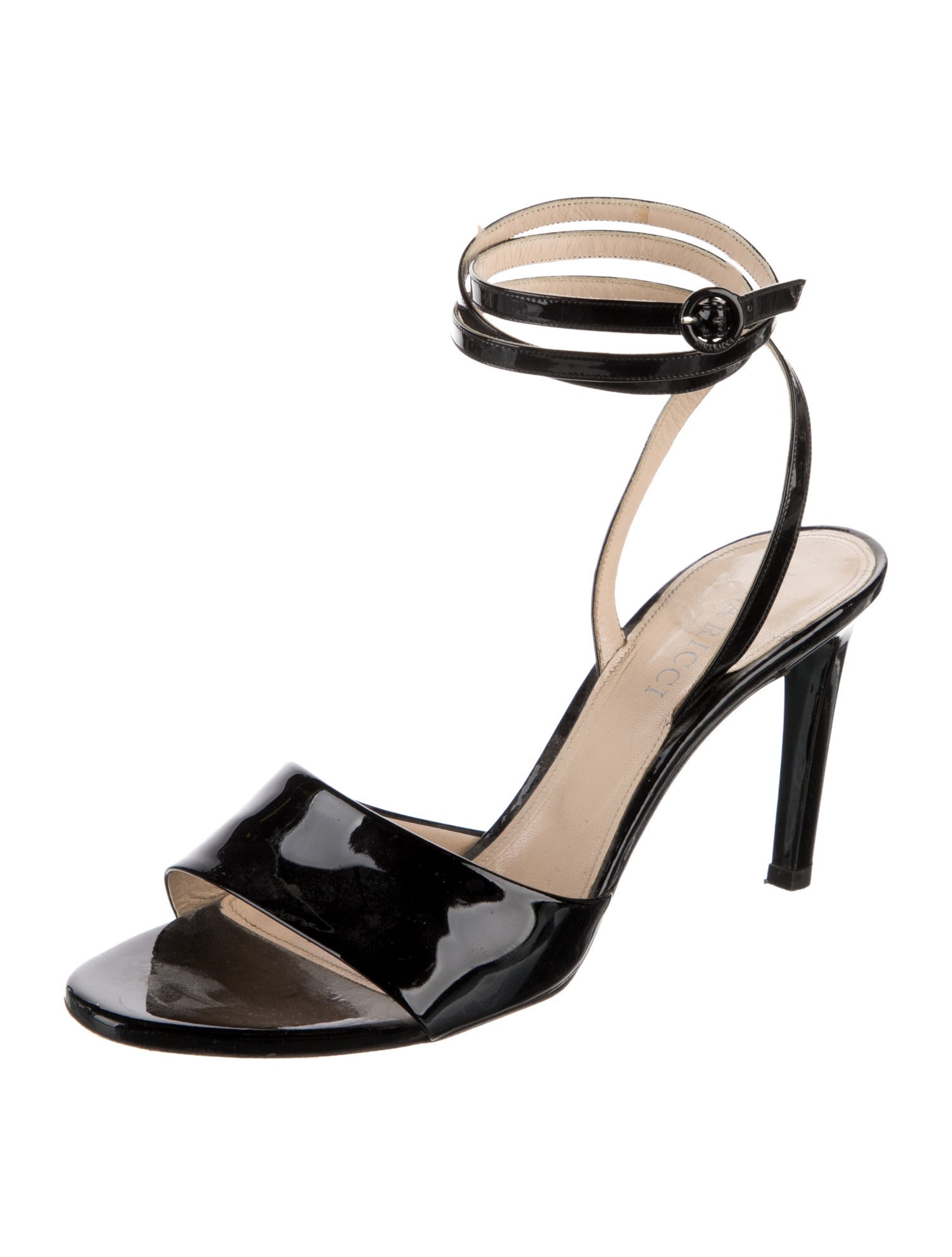 Nina Ricci Patent Leather Sandals