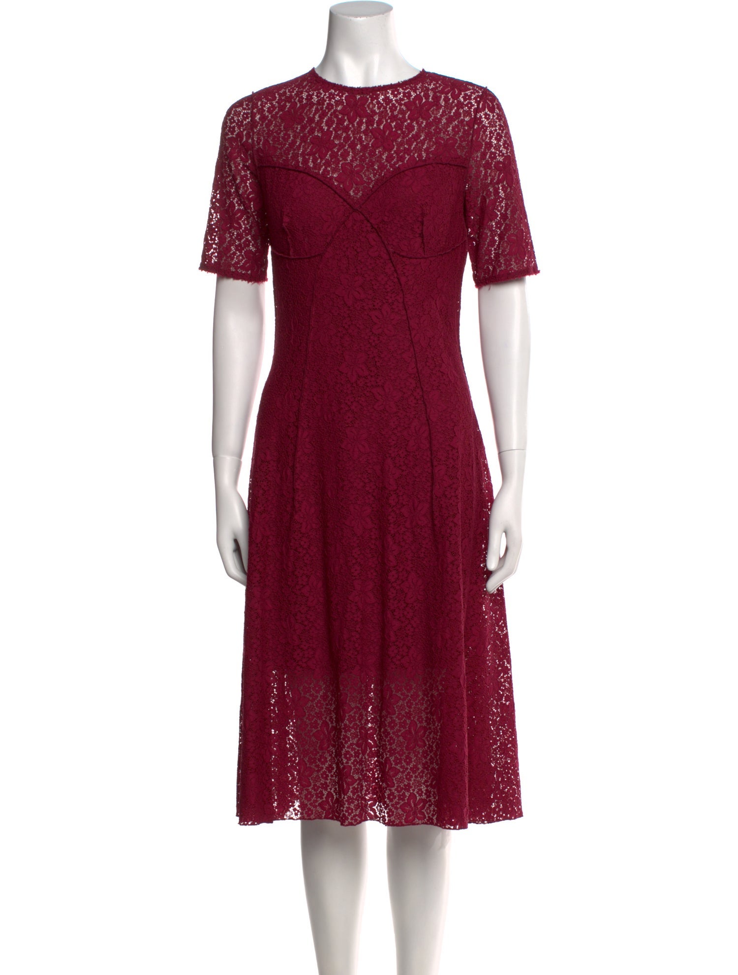 Nina Ricci Nylon Midi Length Dress