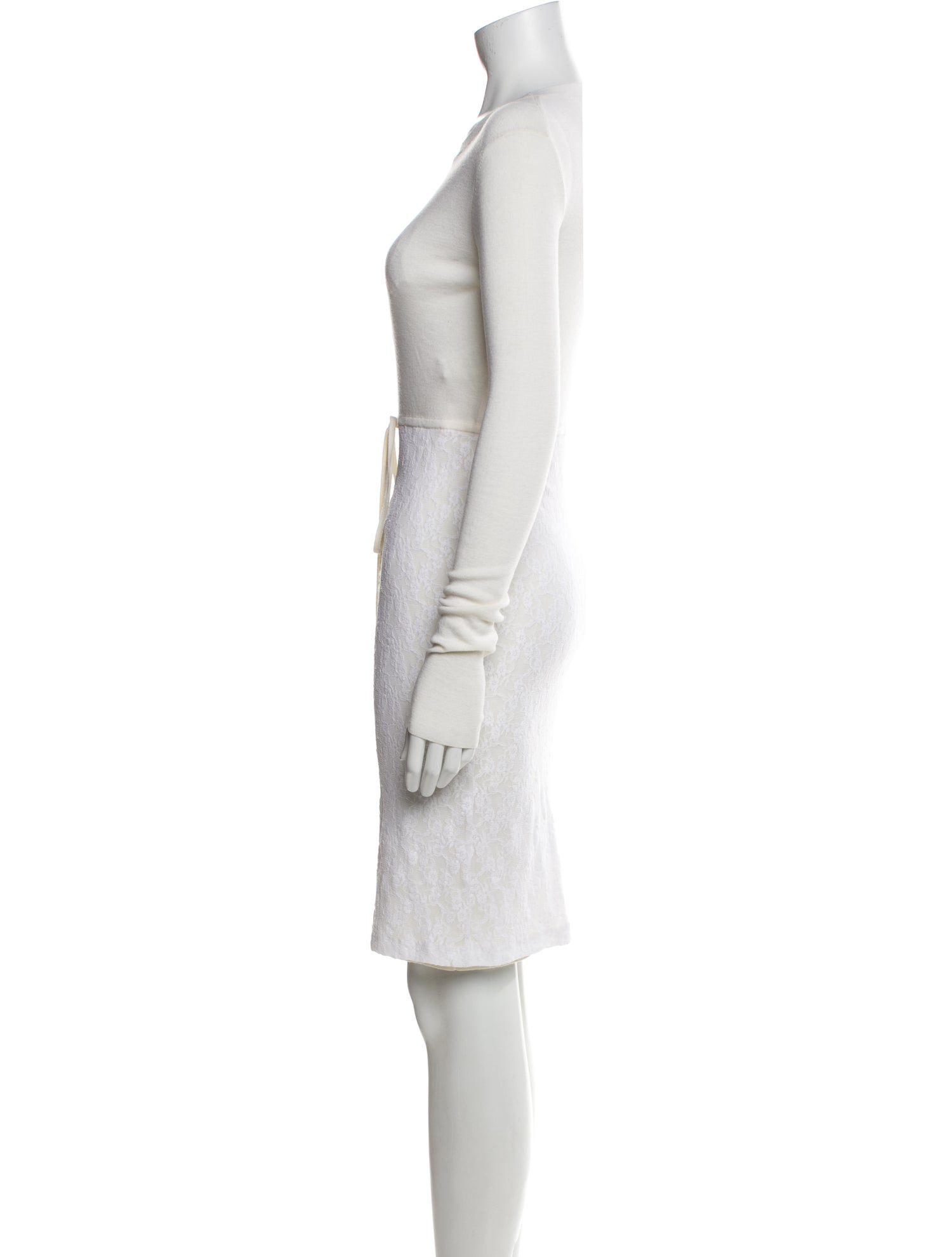 Nina Ricci Wool Mini Dress