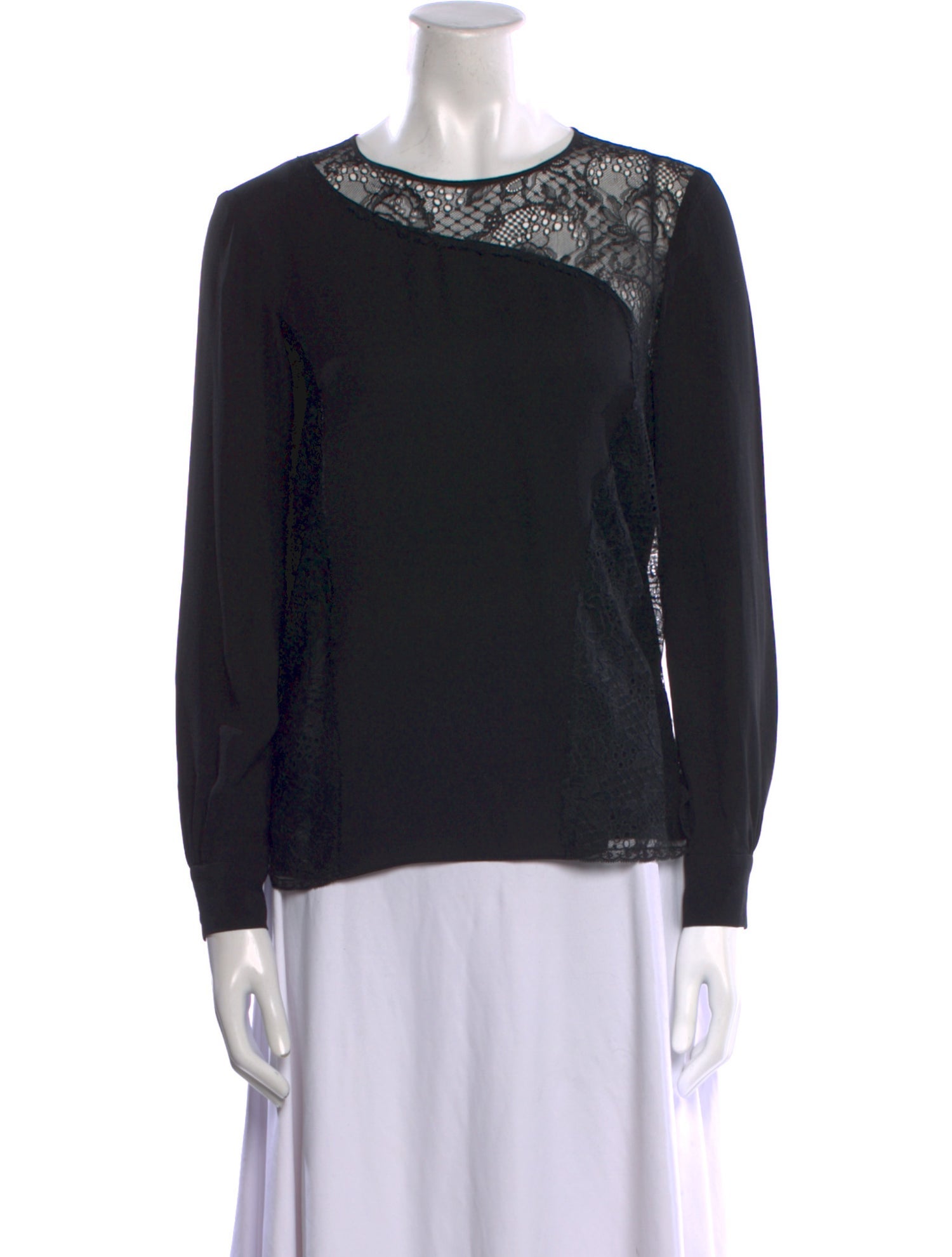 Nina Ricci Silk Crew Neck Sweatshirt