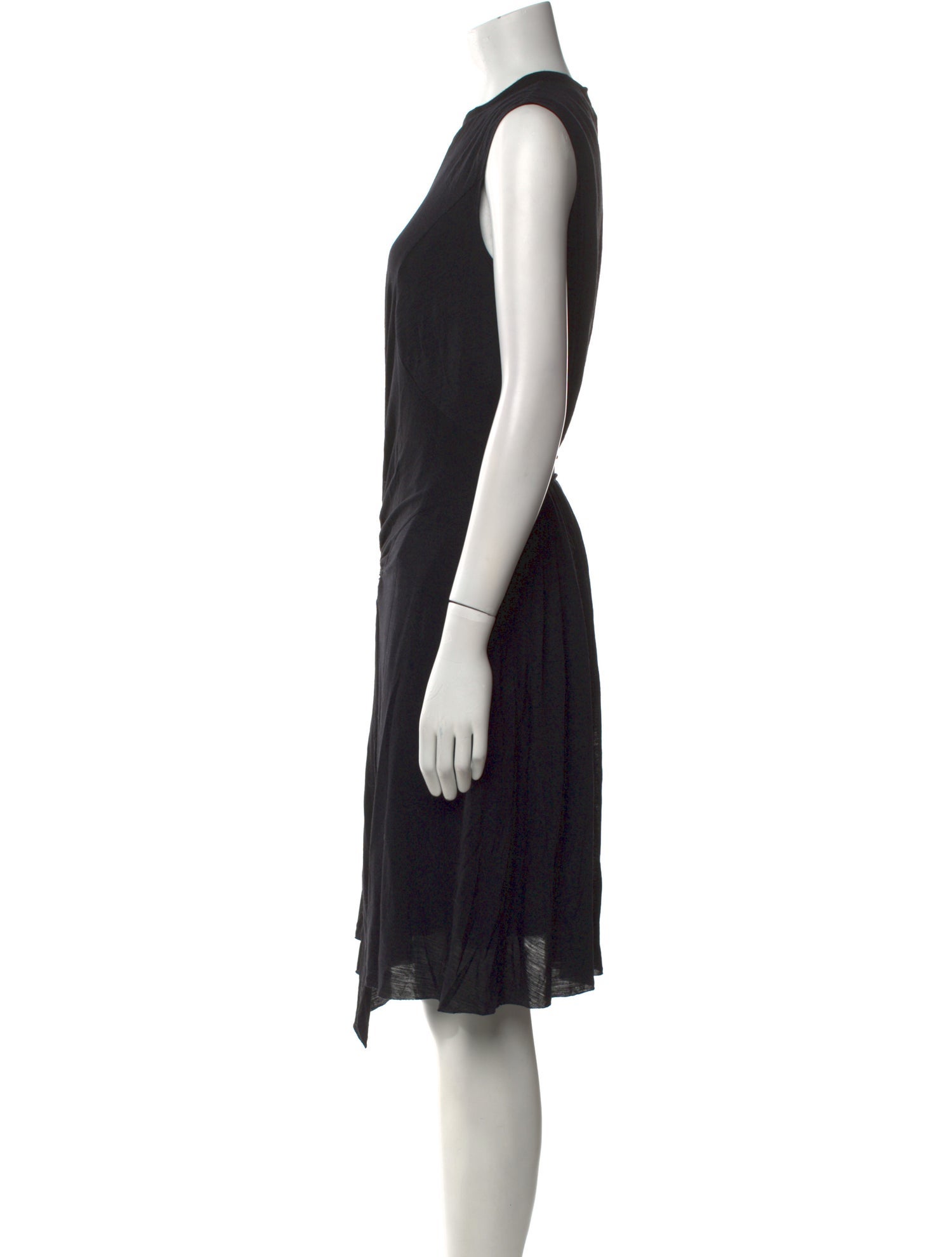 Nina Ricci Virgin Wool Midi Length Dress