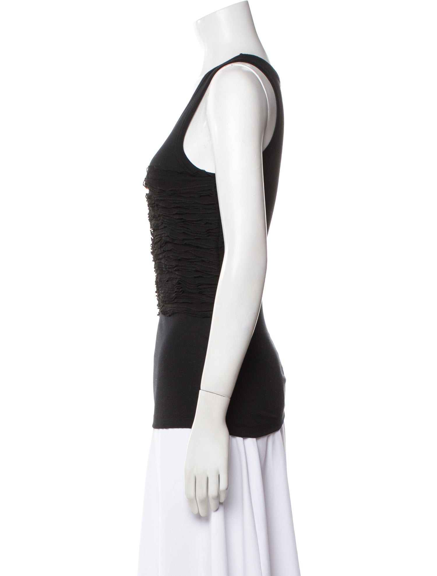 Nina Ricci Scoop Neck Sleeveless Top