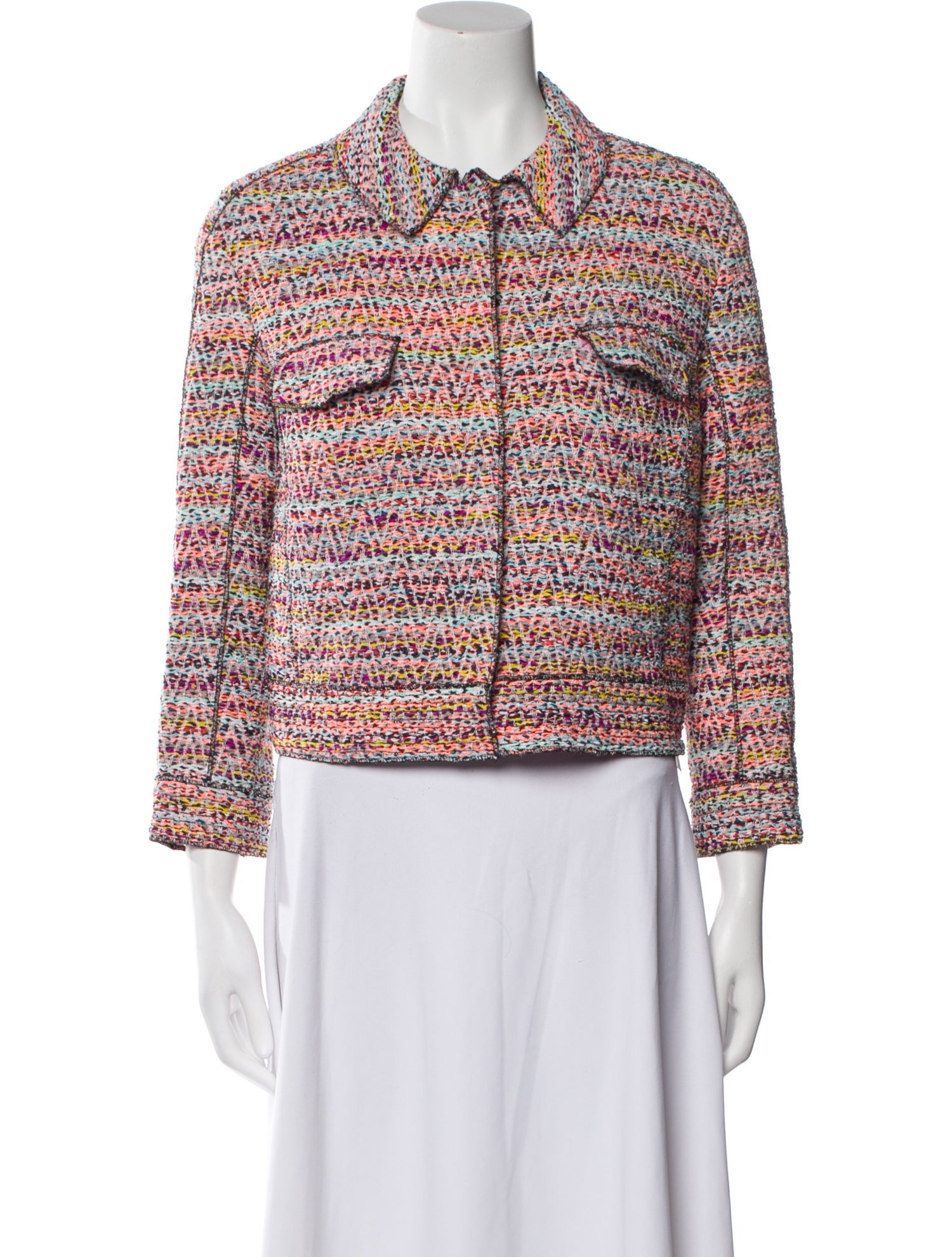 Nina Ricci Tweed Pattern Jacket