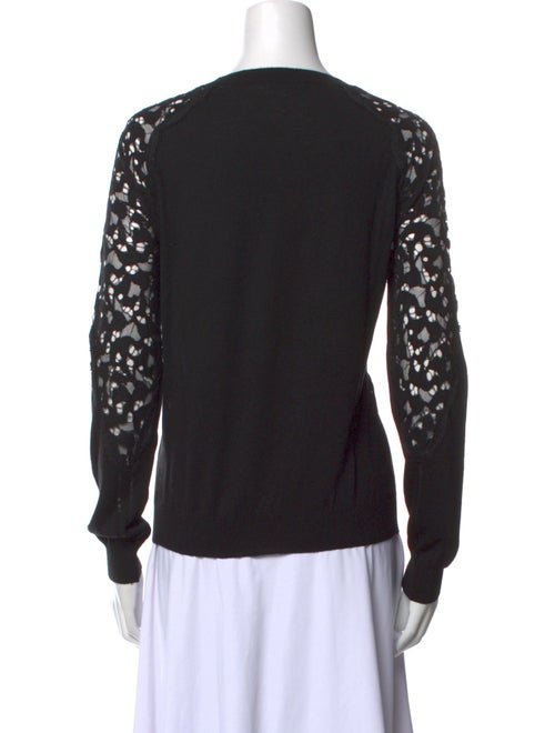 Nina Ricci Wool Bateau Neckline Top