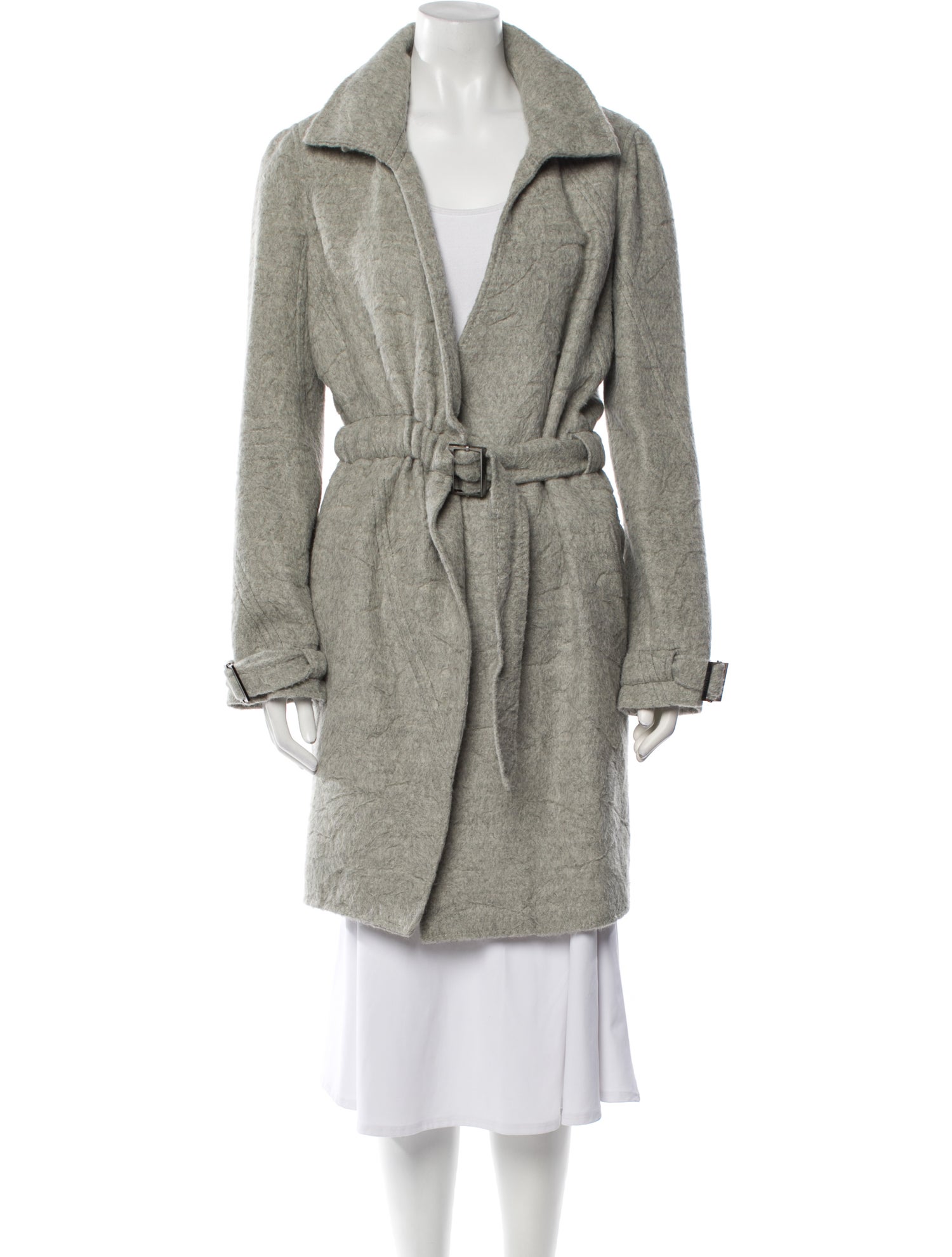 Nina Ricci Alpaca Trench Coat