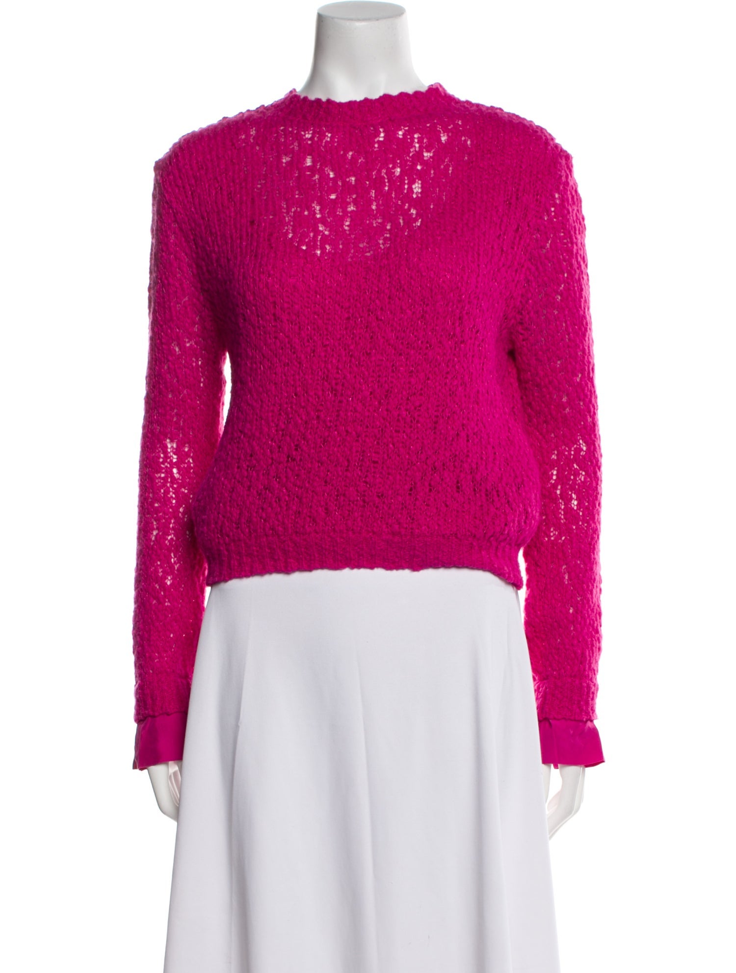 Nina Ricci Wool Crew Neck Top