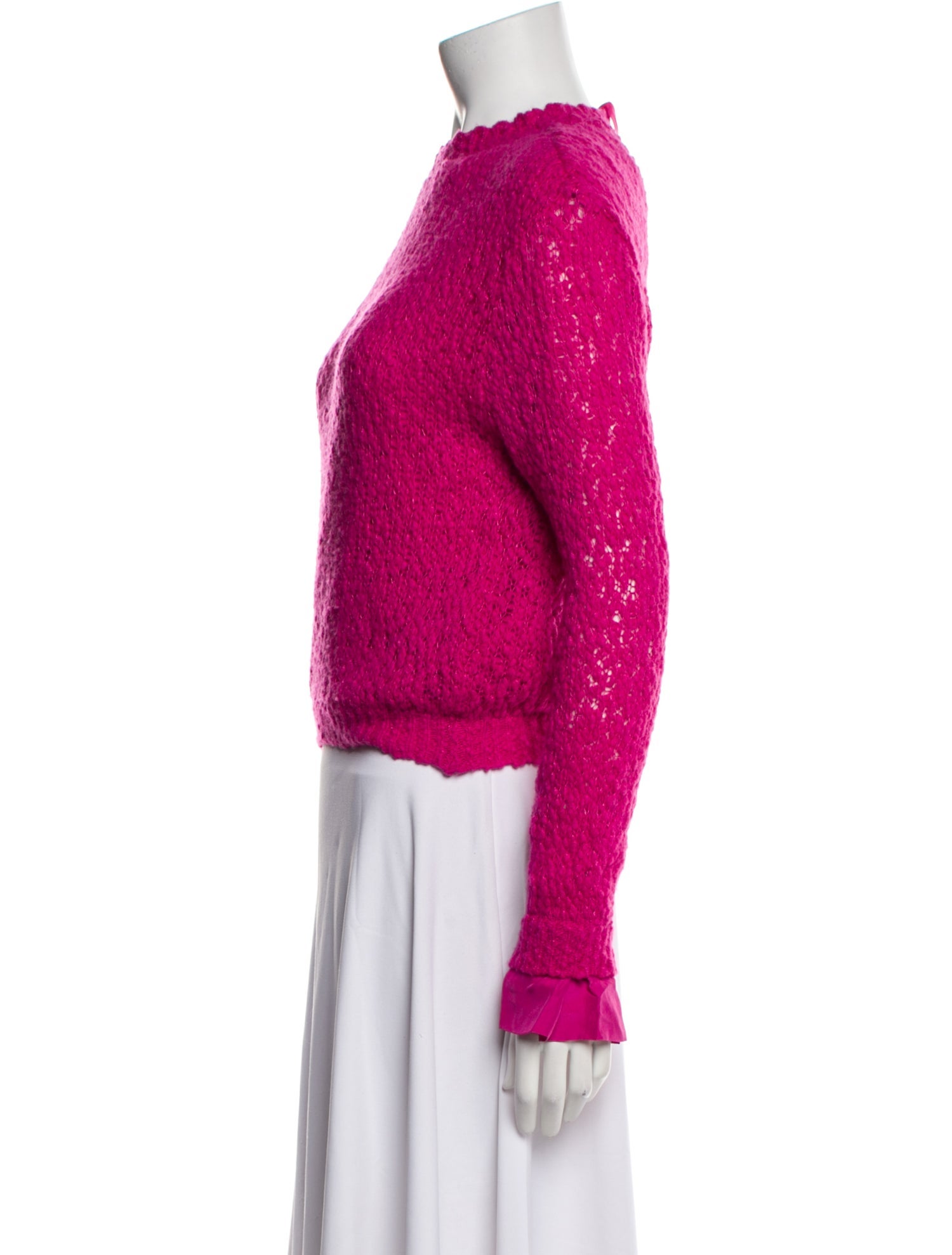 Nina Ricci Wool Crew Neck Top