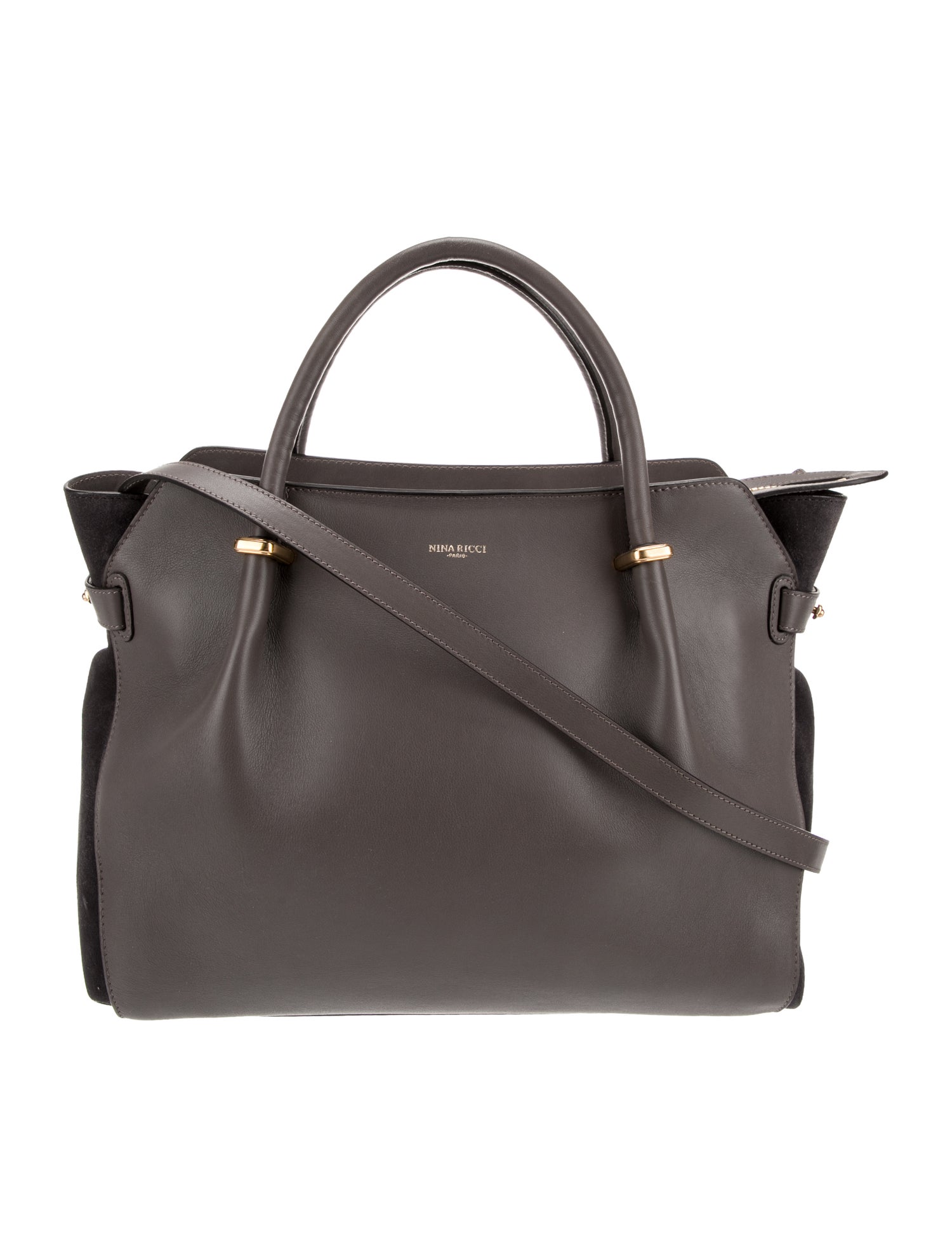 Nina Ricci Leather Top Handle Bag