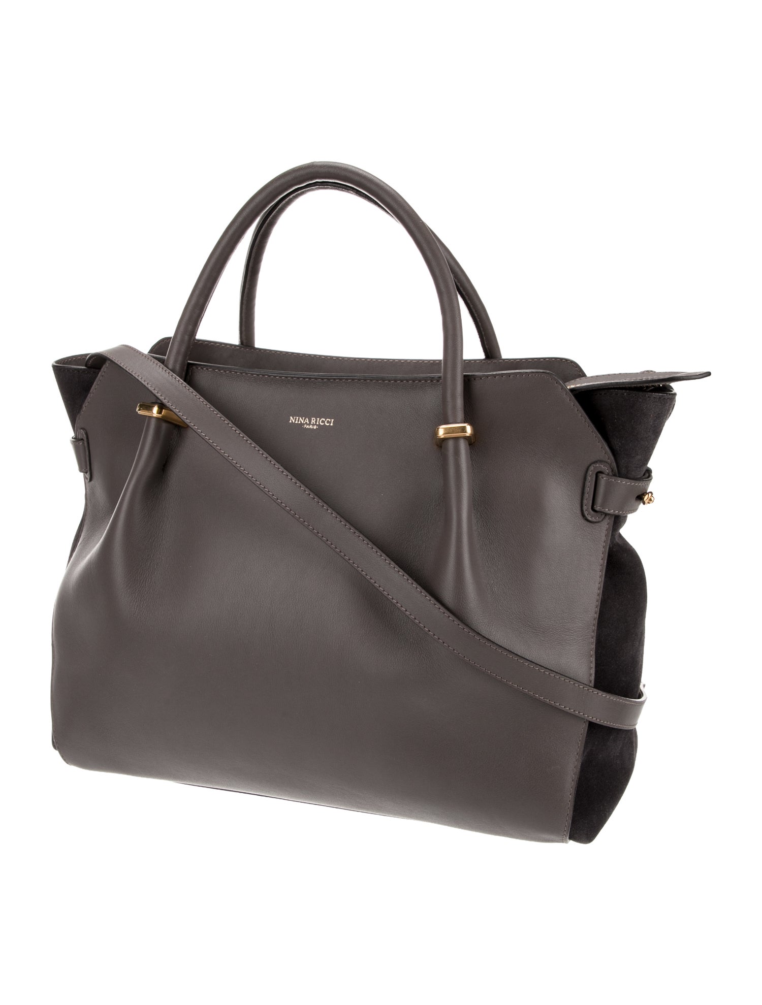Nina Ricci Leather Top Handle Bag