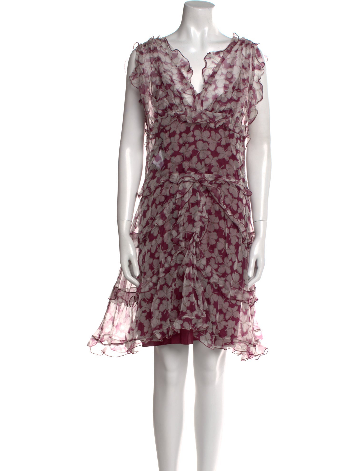 Nina Ricci Silk Mini Dress w/ Tags