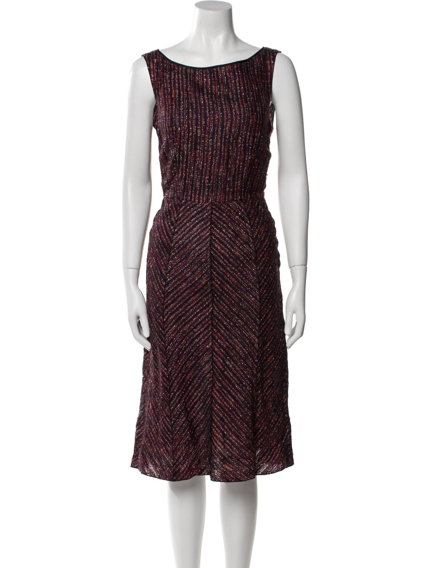 Nina Ricci Printed Midi Length Dress