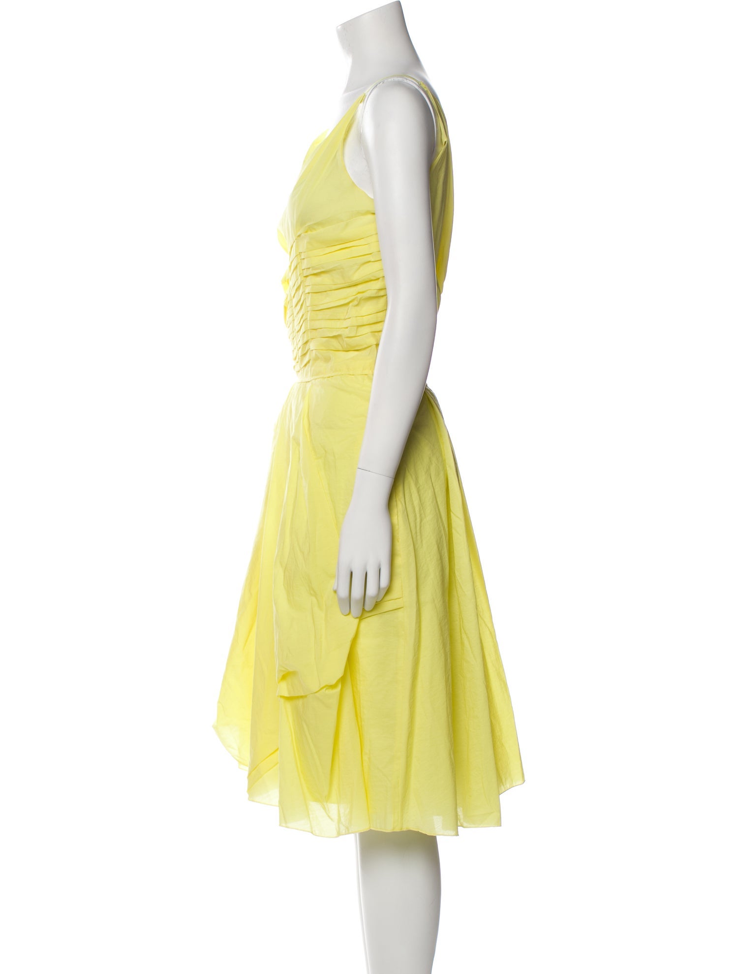 Nina Ricci V-Neck Midi Length Dress w/ Tags