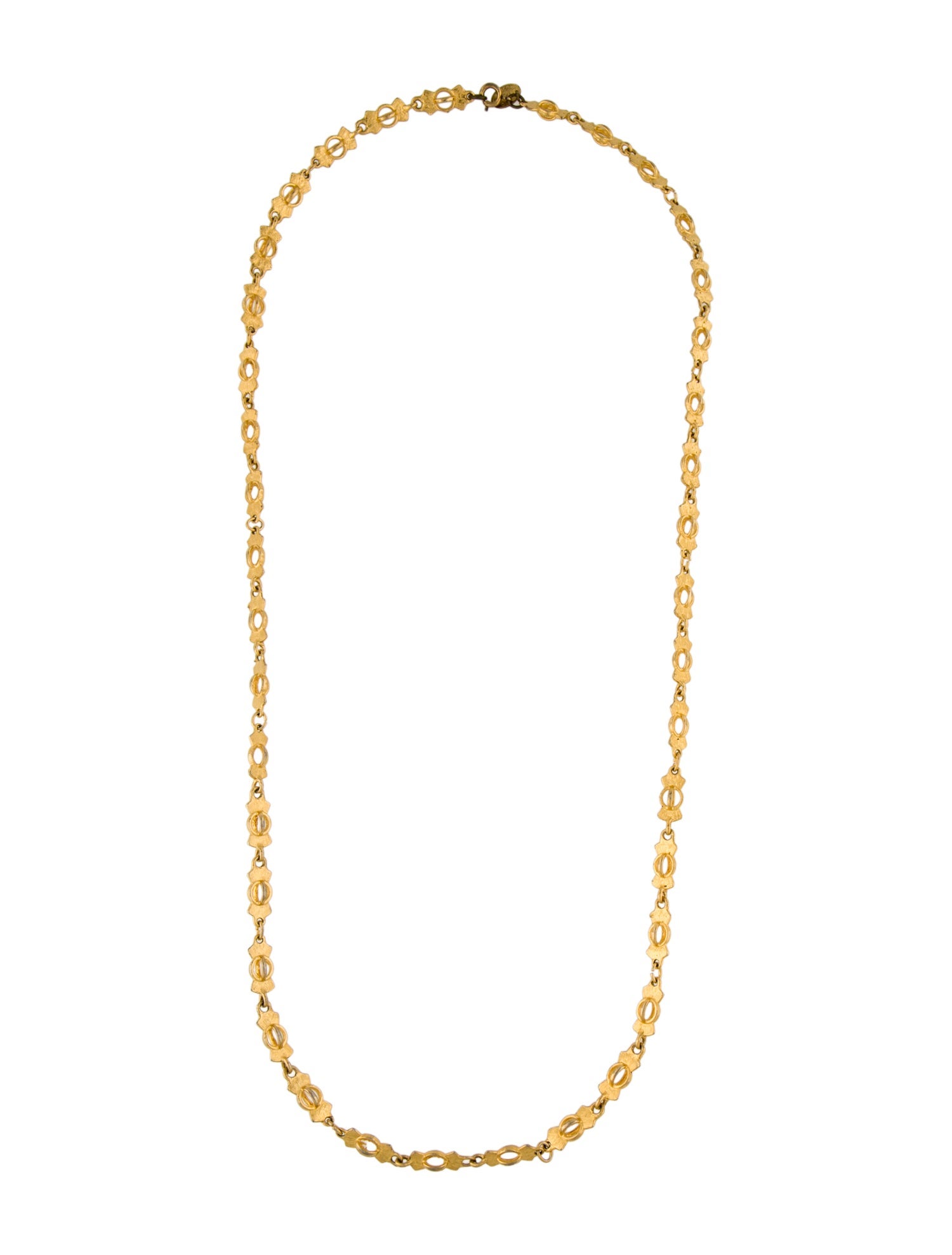 Nina Ricci Orbit Chain Link Necklace