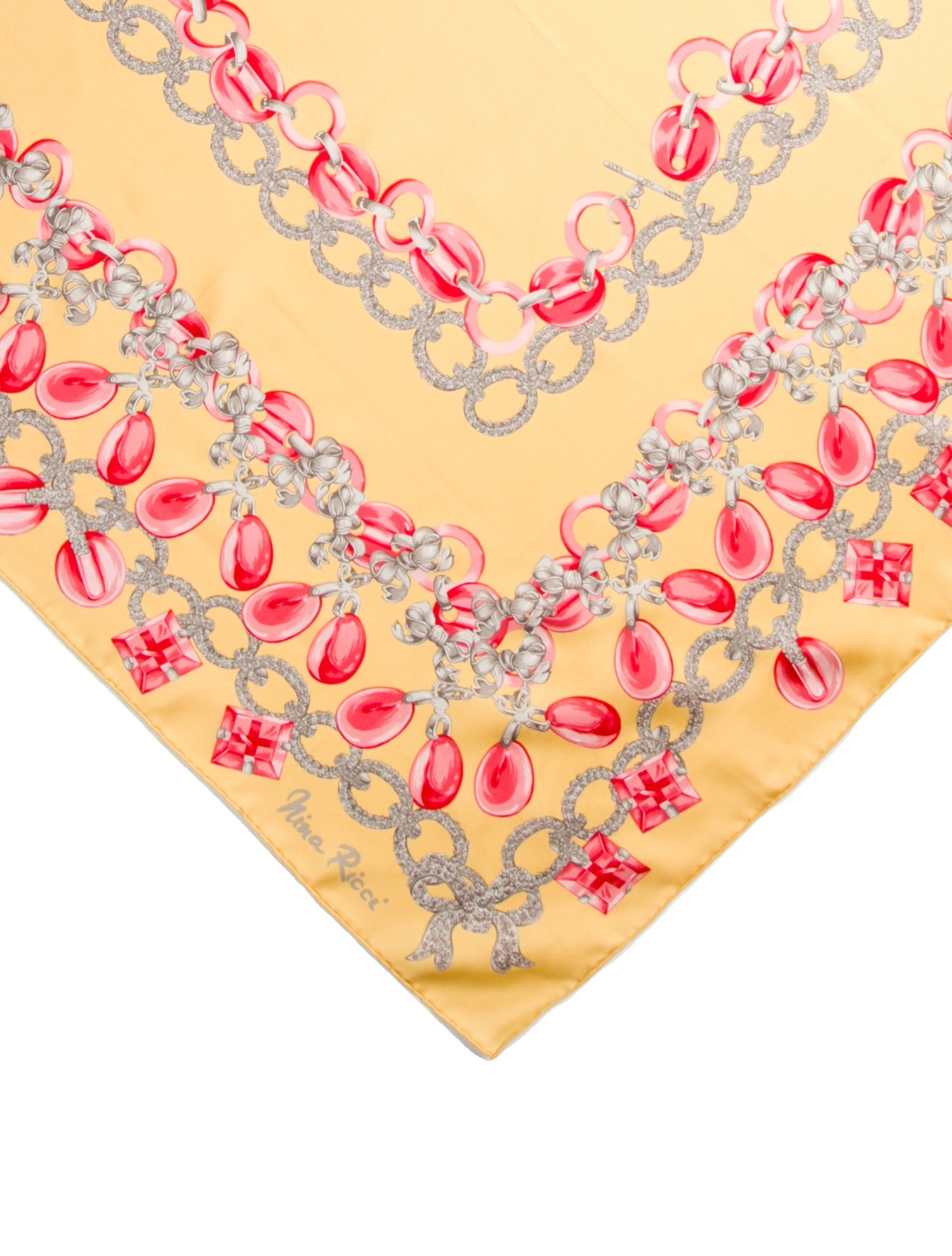 Nina Ricci Silk Printed Scarf