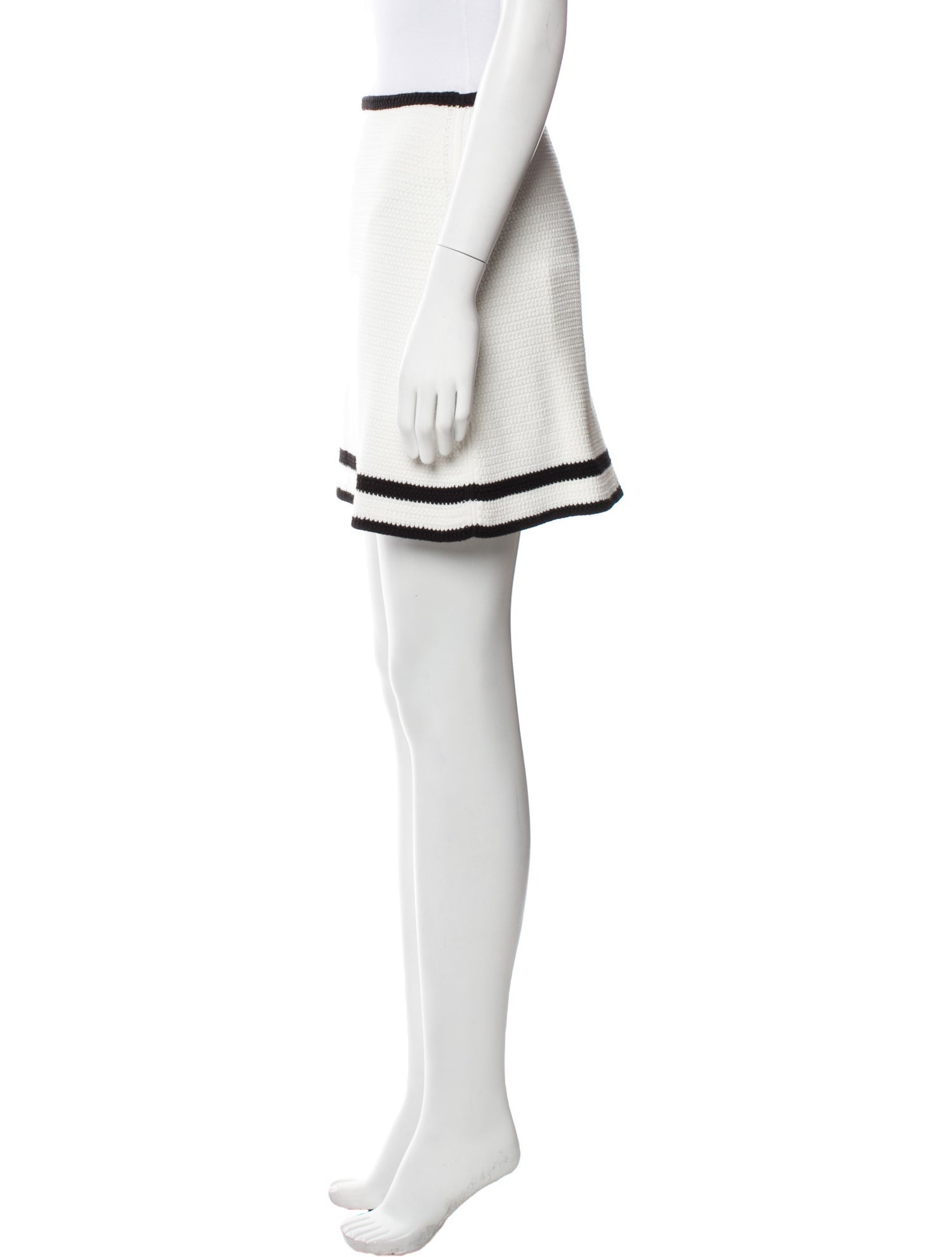 Nina Ricci Striped Mini Skirt w/ Tags