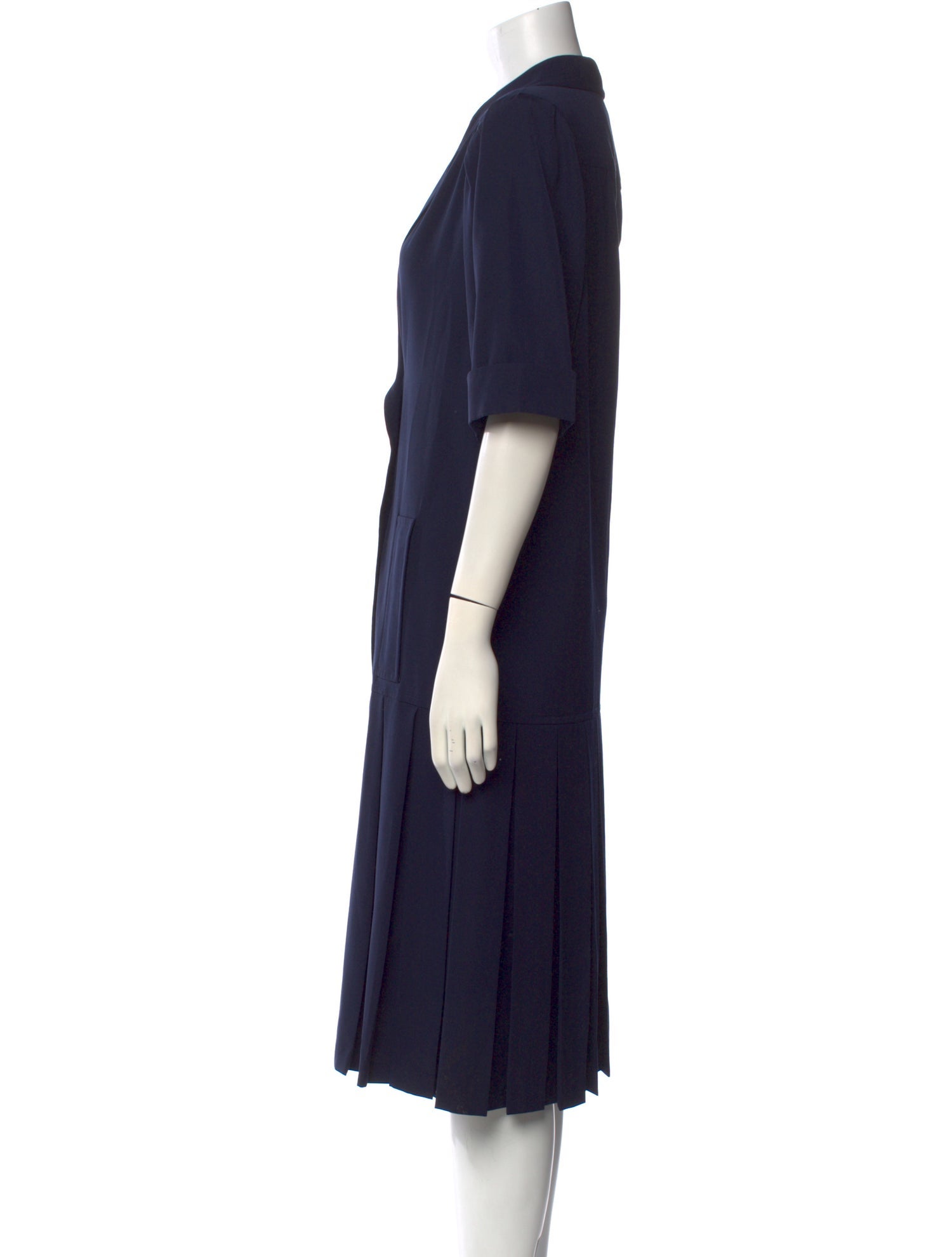 Nina Ricci Wool Midi Length Dress