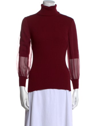 Nina Ricci Virgin Wool Turtleneck Sweater